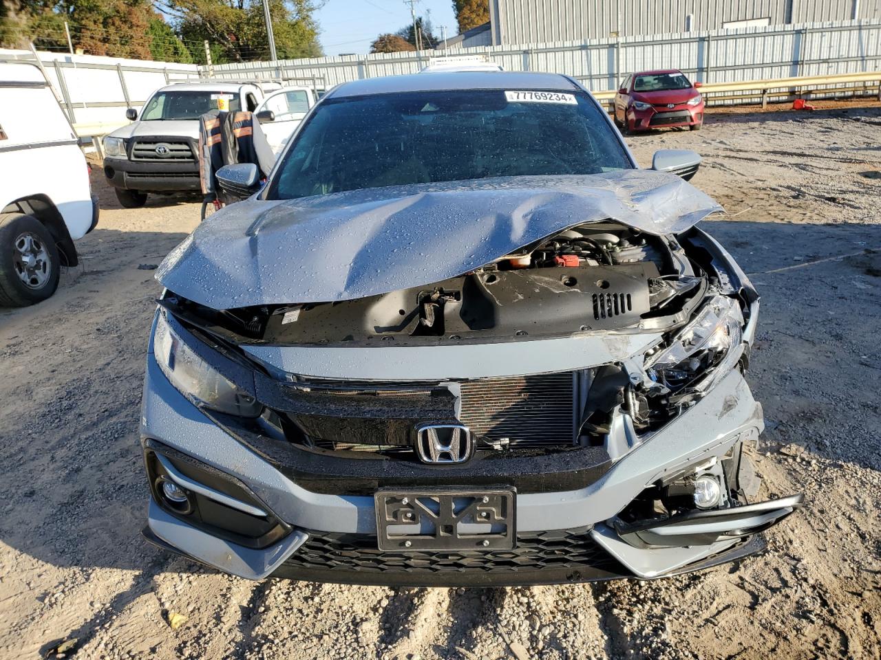 2020 Honda Civic Sport Gray vin: SHHFK7H48LU204005