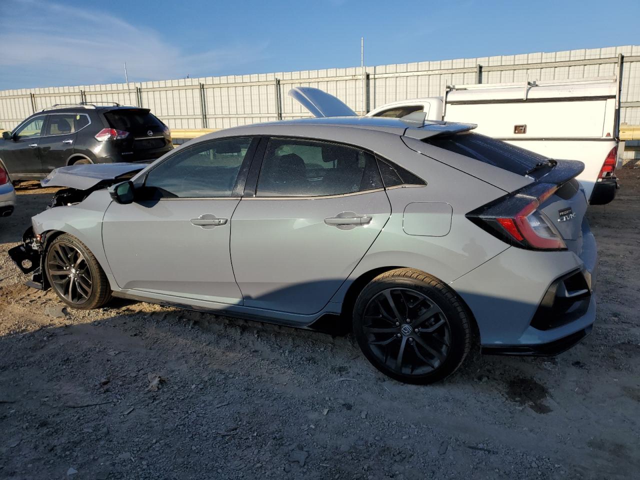 2020 Honda Civic Sport Gray vin: SHHFK7H48LU204005