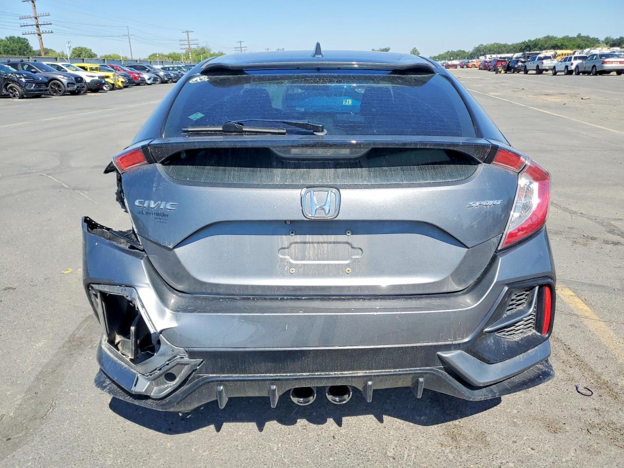 2020 Honda Civic Sport Gray vin: SHHFK7H48LU417701