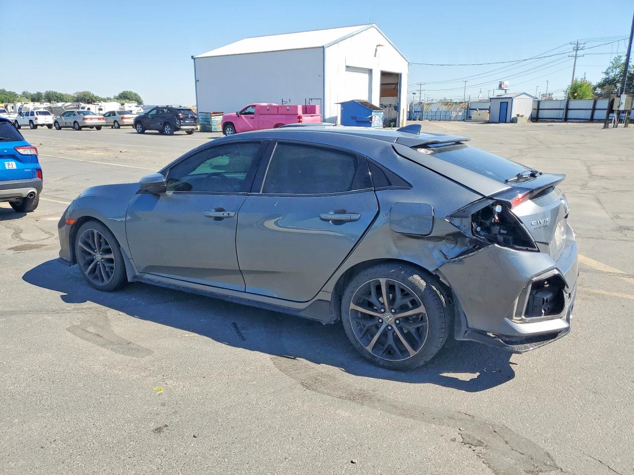2020 Honda Civic Sport Gray vin: SHHFK7H48LU417701