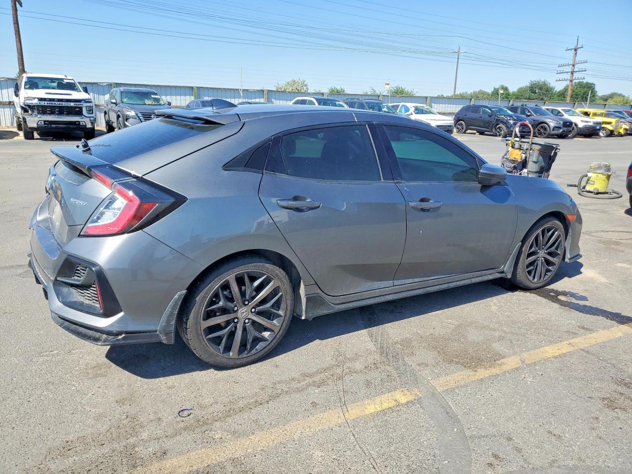 2020 Honda Civic Sport Gray vin: SHHFK7H48LU417701