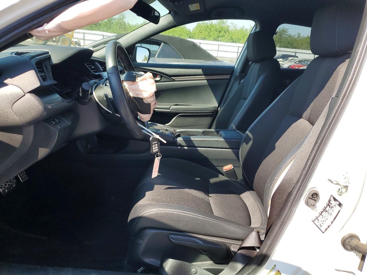 2020 Honda Civic Sport White vin: SHHFK7H48LU423188