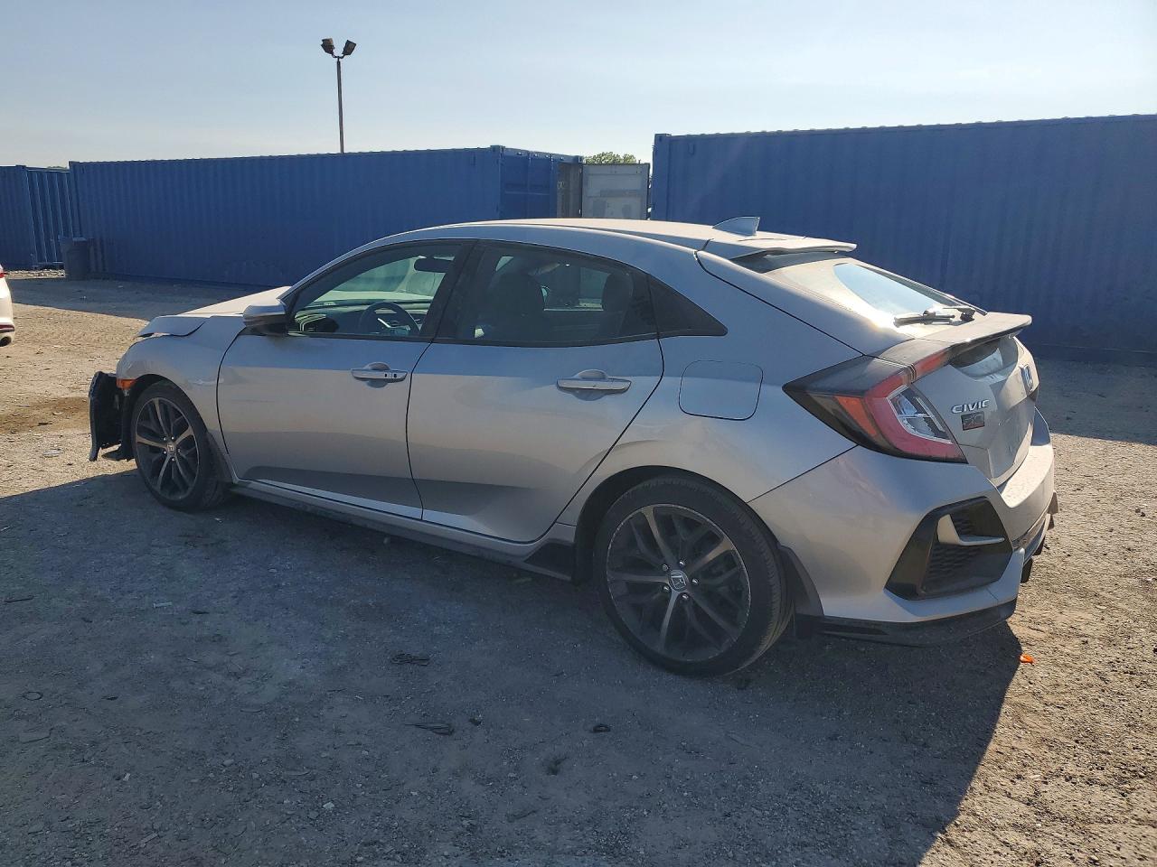 2021 Honda Civic Sport Silver vin: SHHFK7H48MU224708