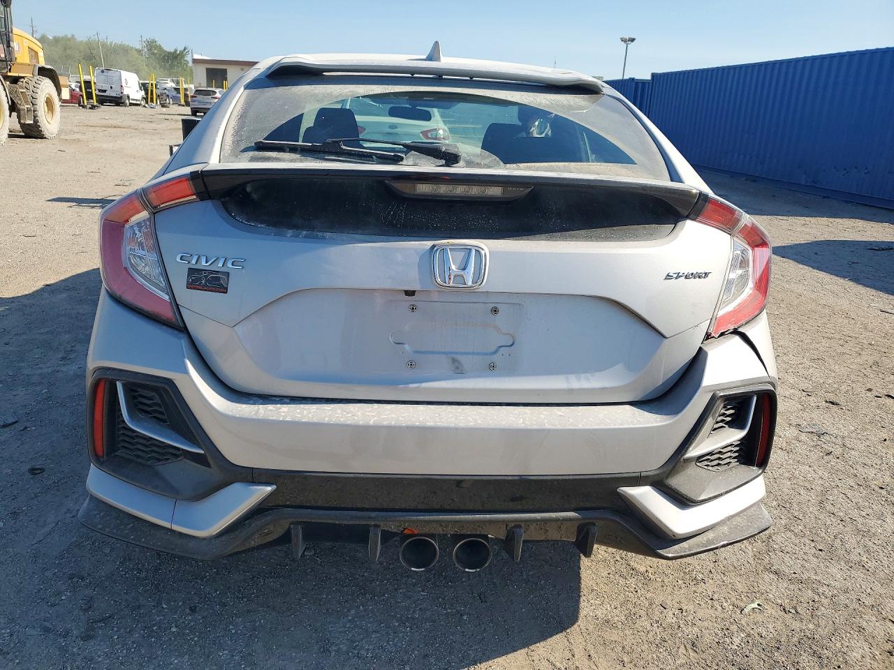 2021 Honda Civic Sport Silver vin: SHHFK7H48MU224708