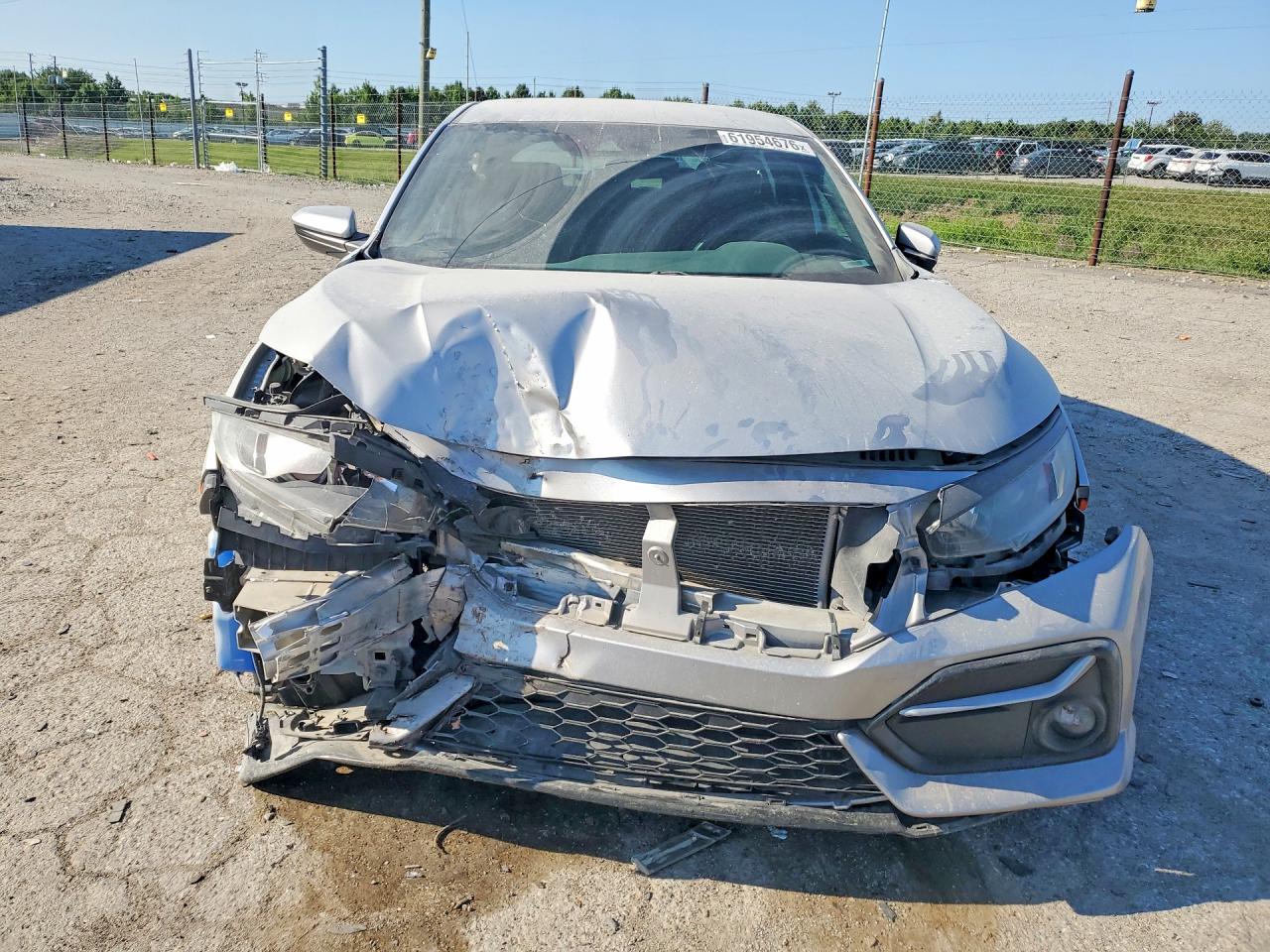 2021 Honda Civic Sport Silver vin: SHHFK7H48MU224708