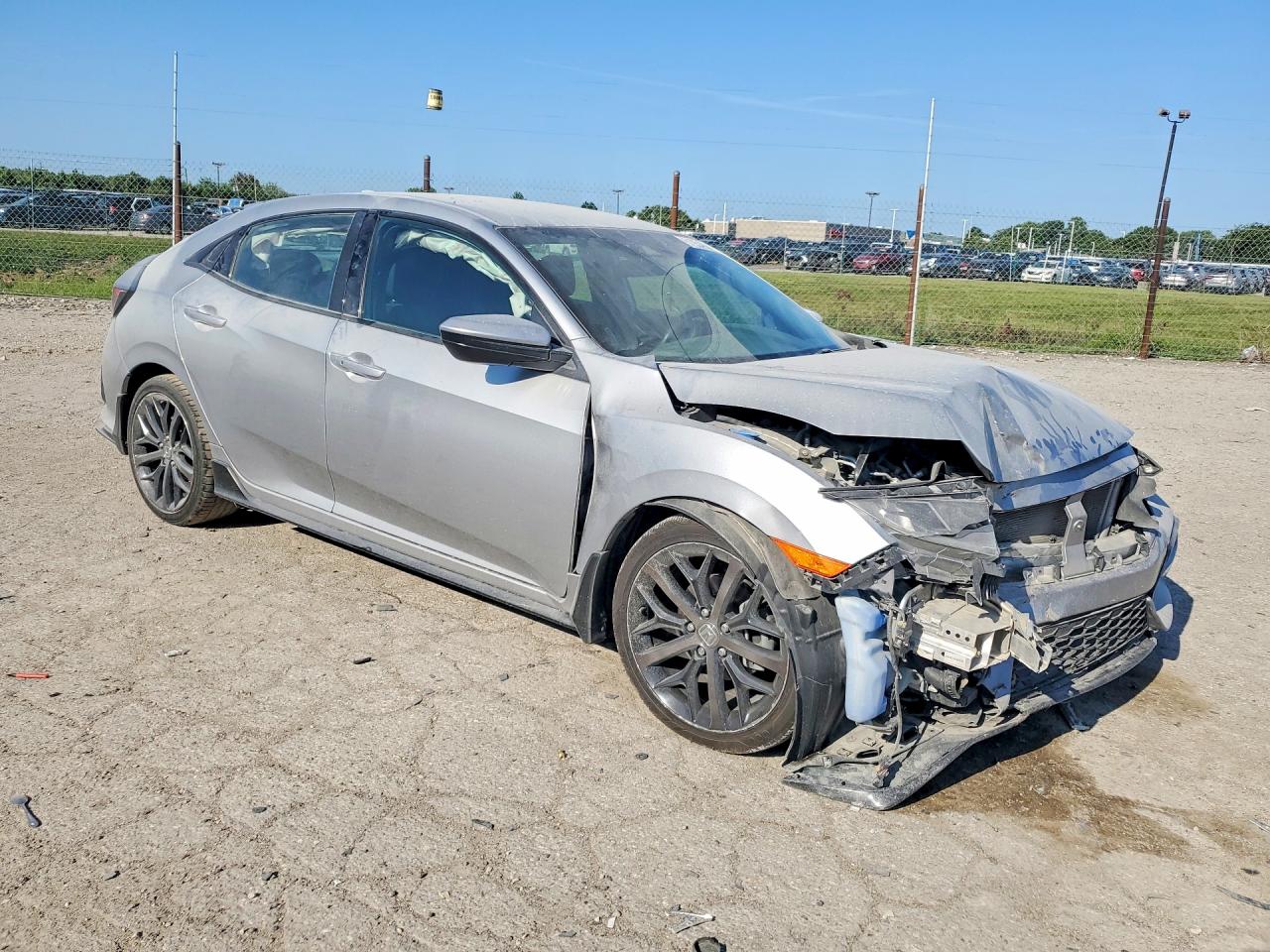 2021 Honda Civic Sport Silver vin: SHHFK7H48MU224708