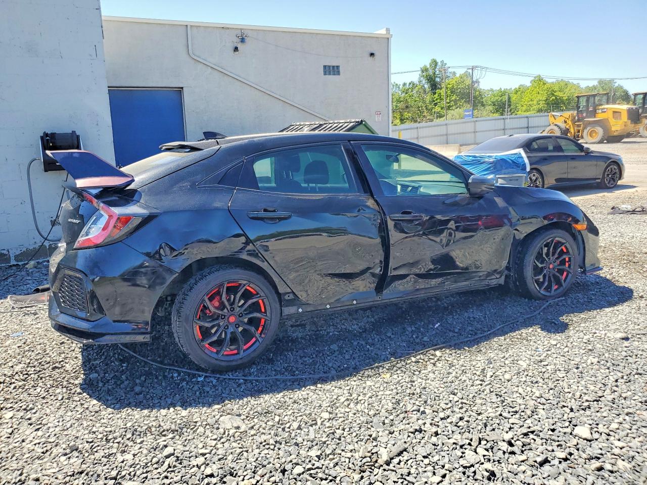 2018 Honda Civic Sport Black vin: SHHFK7H49JU404050