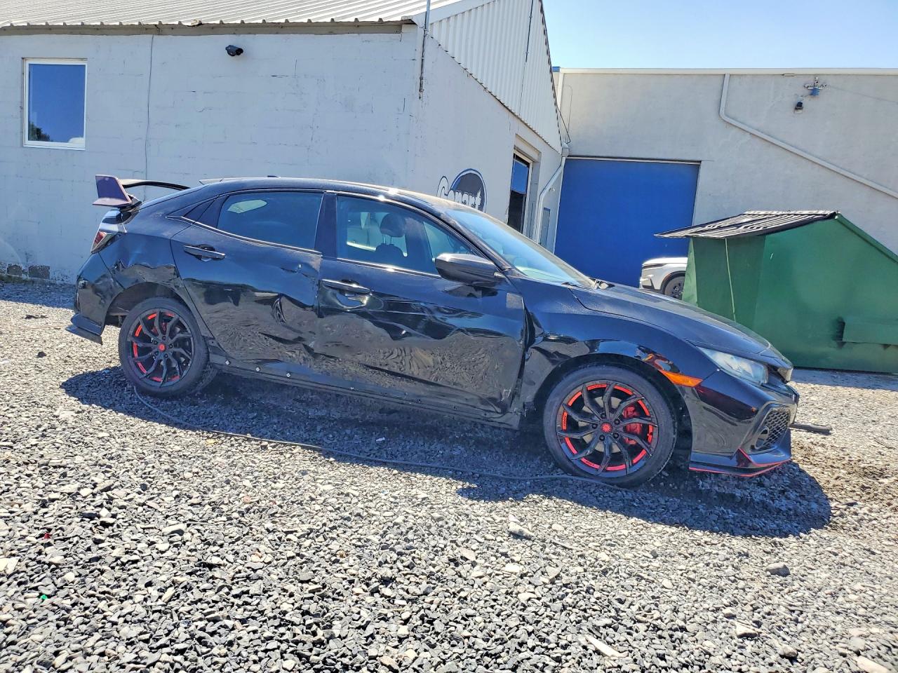2018 Honda Civic Sport Black vin: SHHFK7H49JU404050
