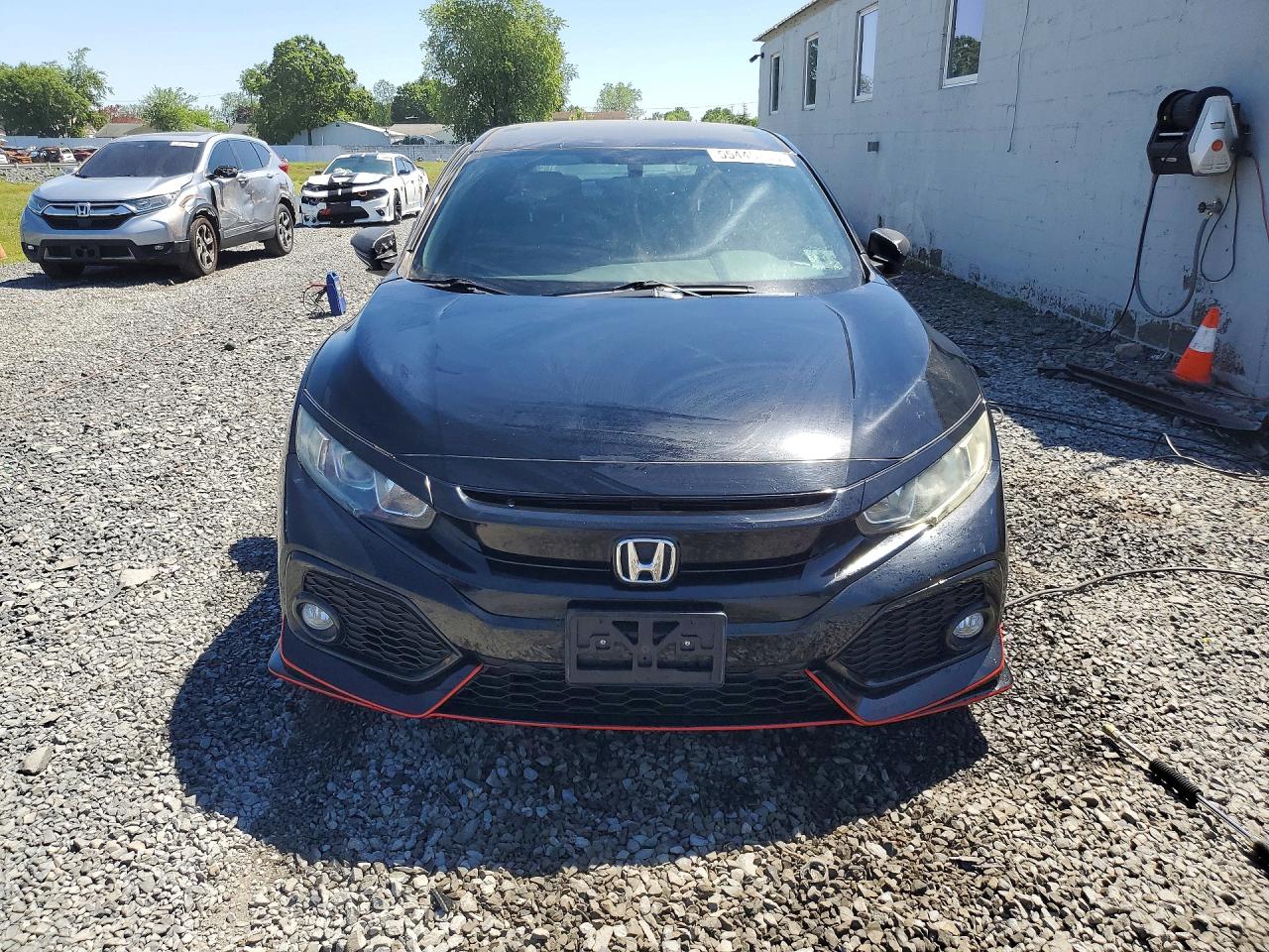 2018 Honda Civic Sport Black vin: SHHFK7H49JU404050