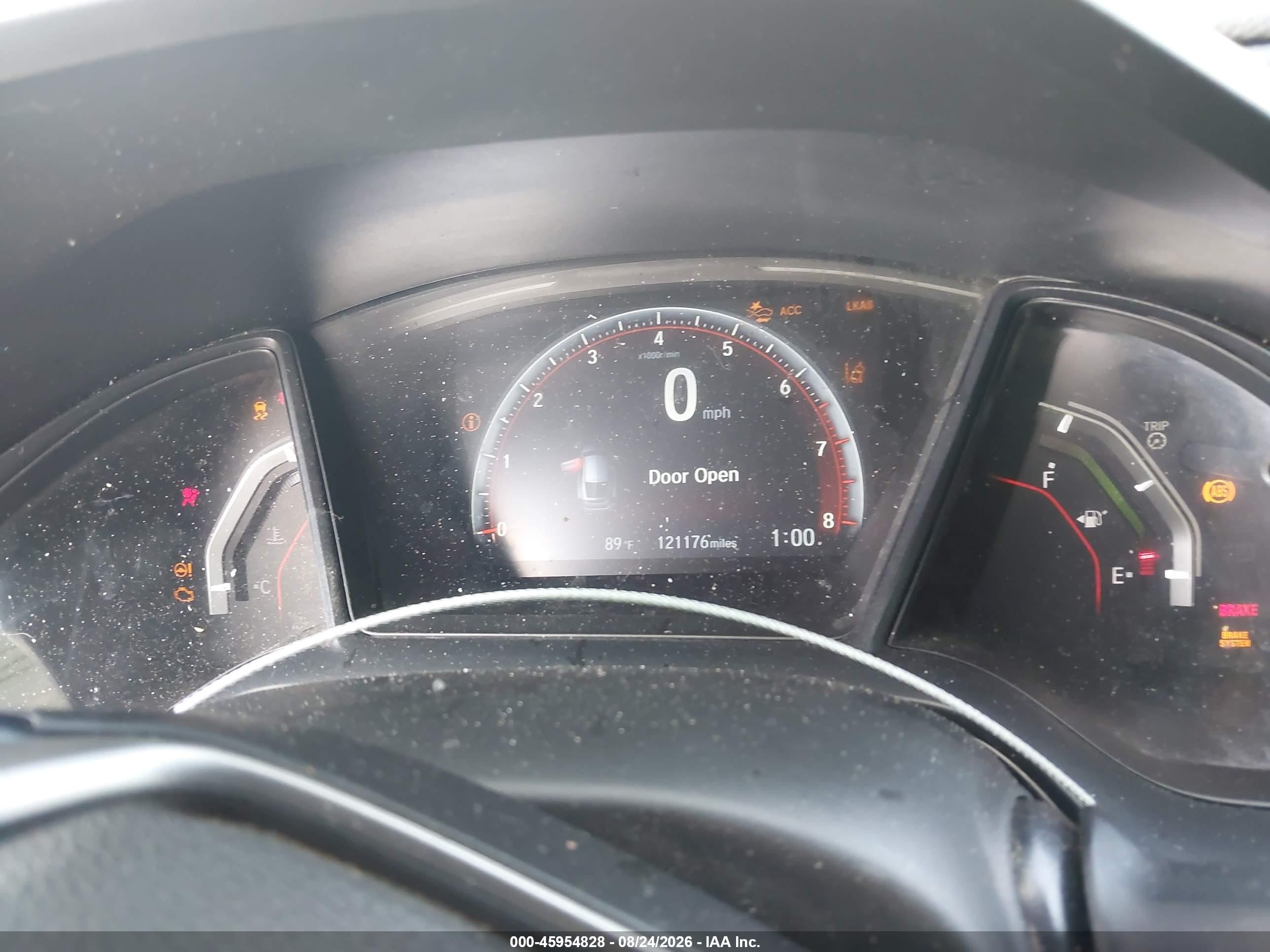 2019 Honda Civic Sport Gray vin: SHHFK7H4XKU222097