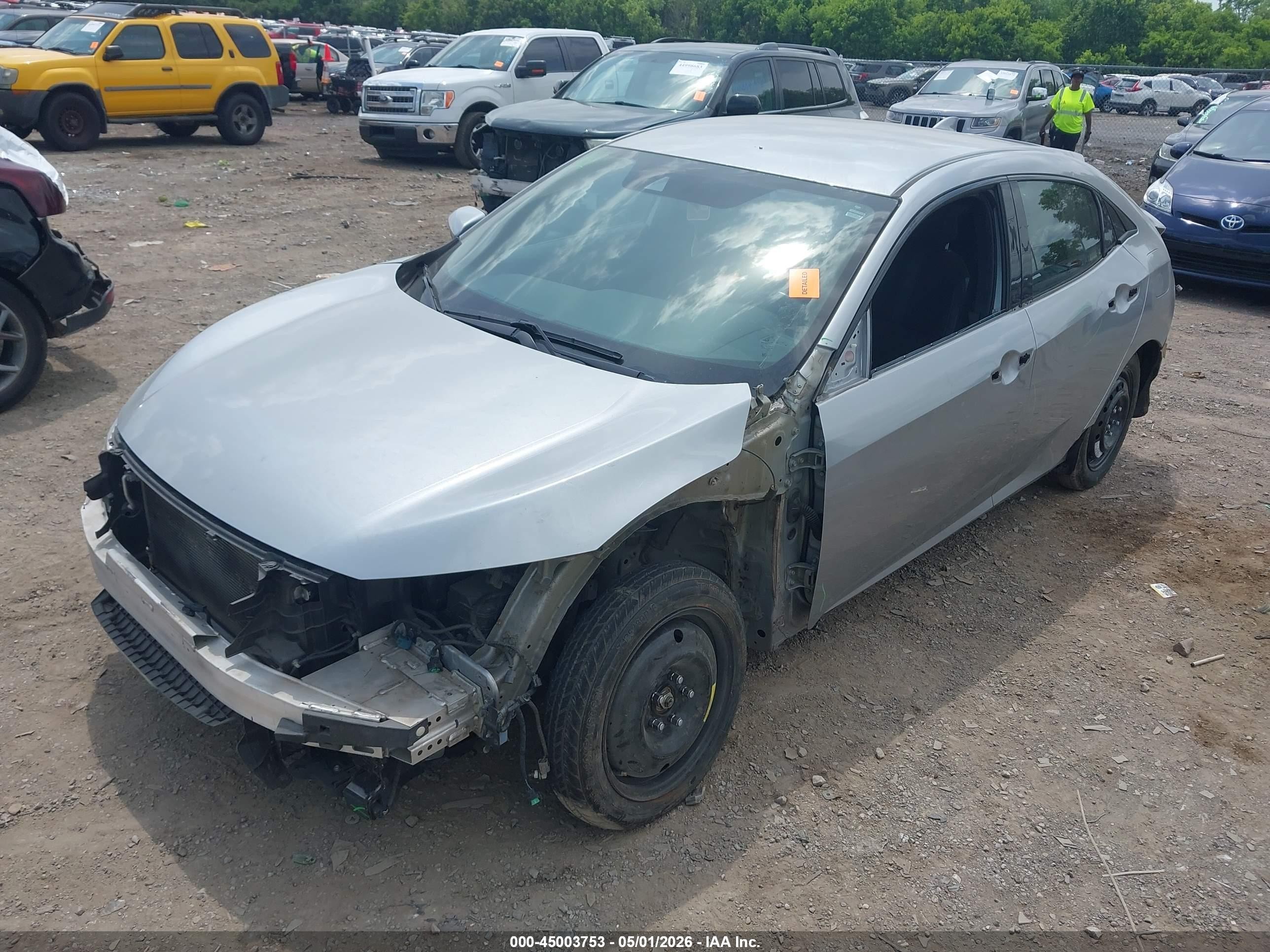 2021 Honda Civic Sport Серебряный vin: SHHFK7H4XMU210986