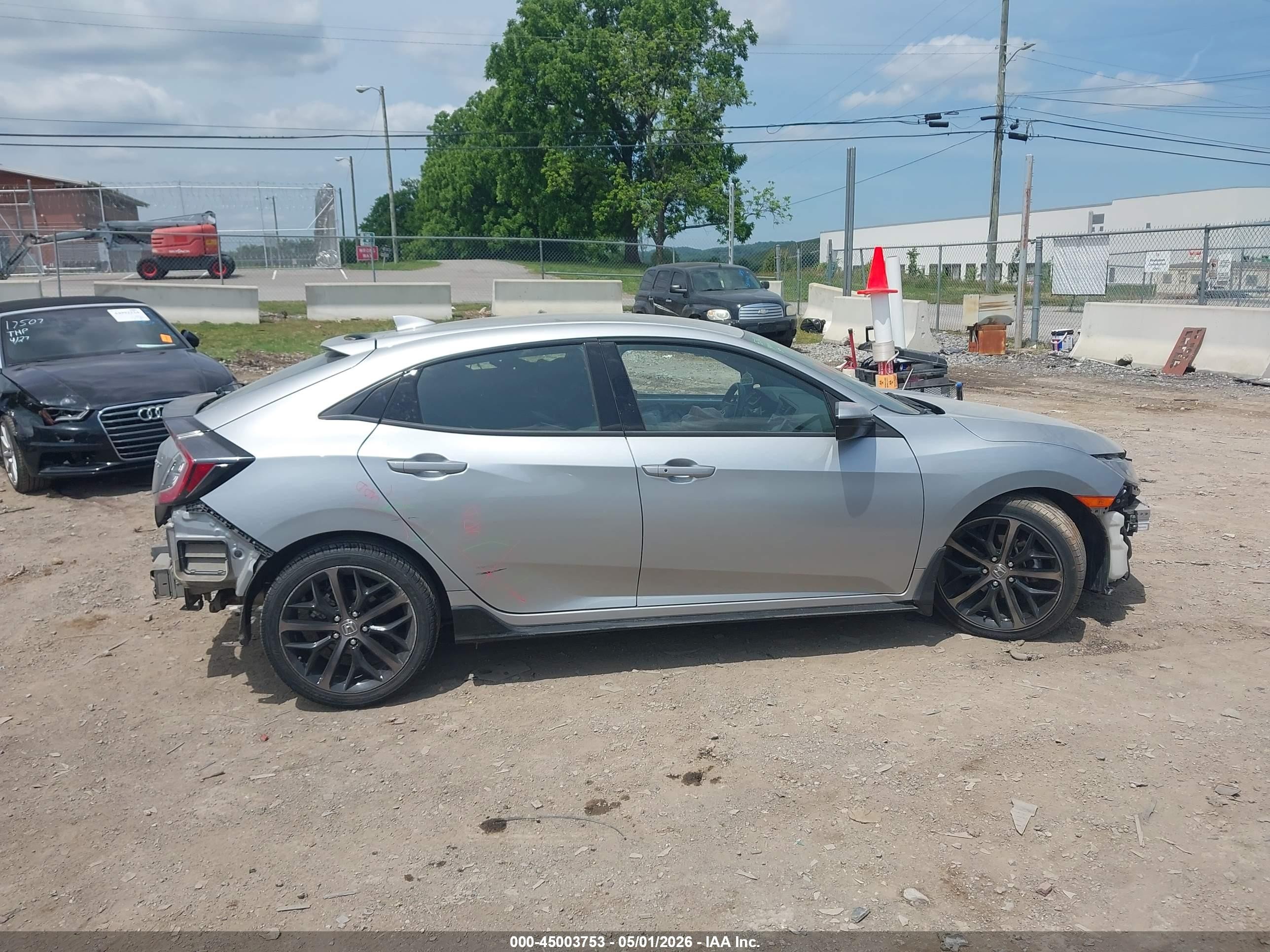 2021 Honda Civic Sport Серебряный vin: SHHFK7H4XMU210986