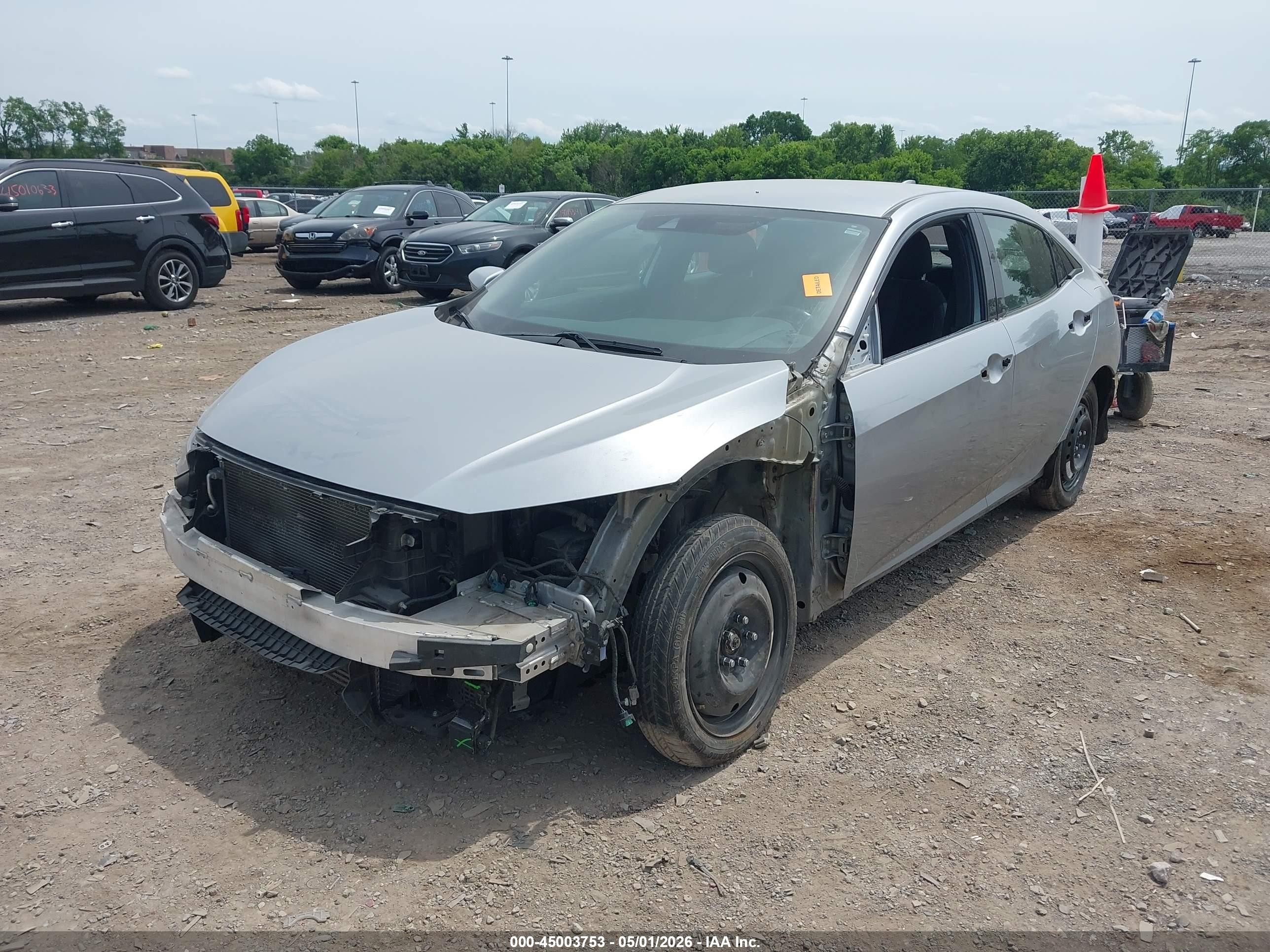 2021 Honda Civic Sport Серебряный vin: SHHFK7H4XMU210986