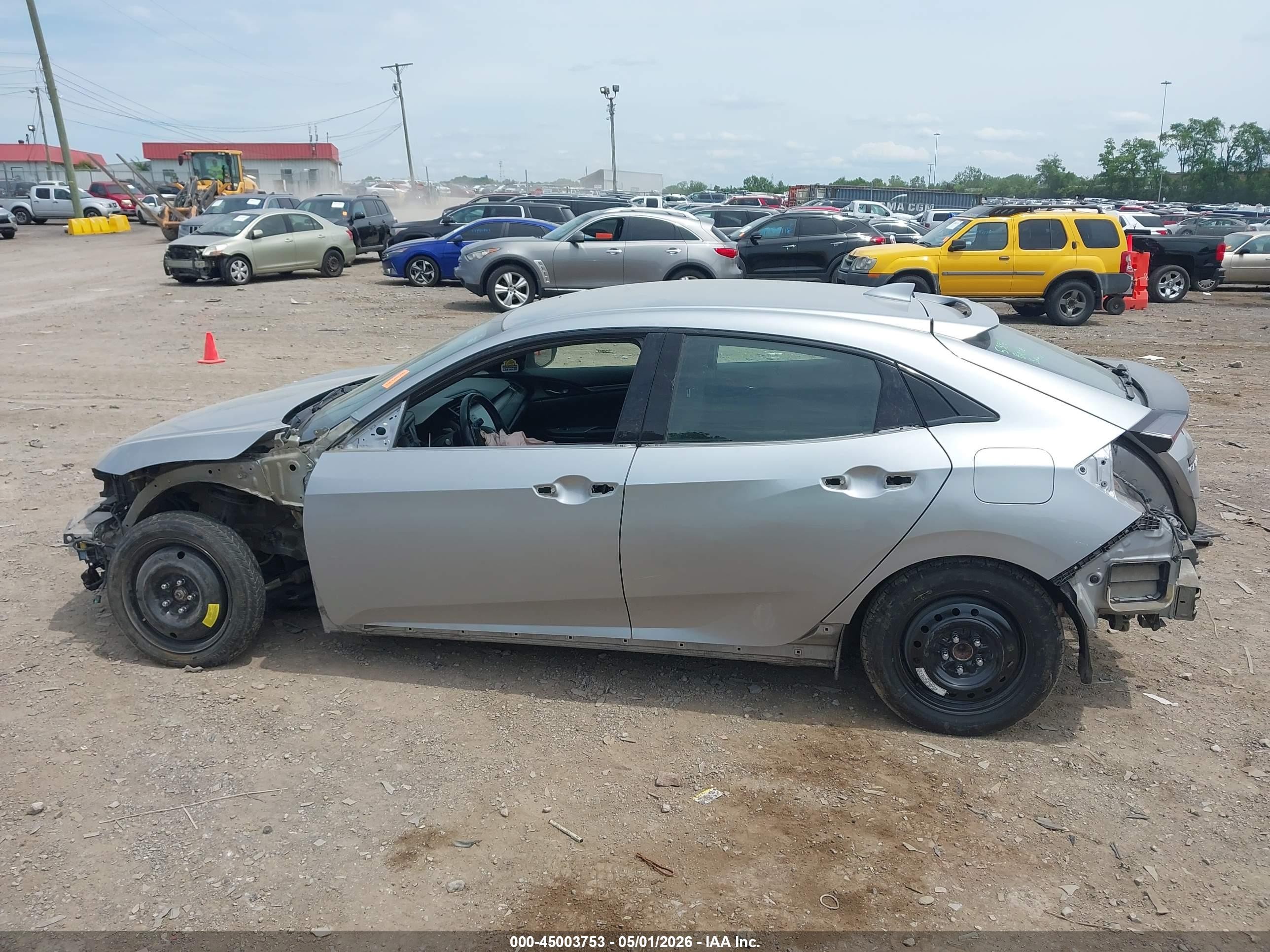 2021 Honda Civic Sport Серебряный vin: SHHFK7H4XMU210986