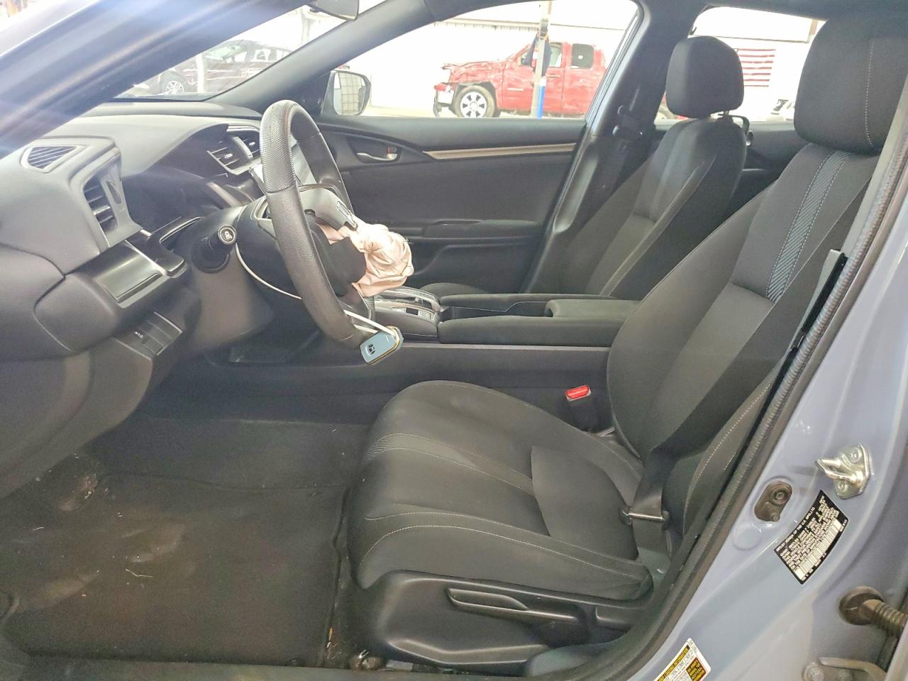 2017 Honda Civic Ex Blue vin: SHHFK7H50HU201843