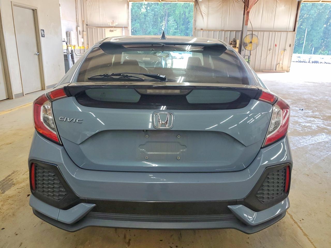 2017 Honda Civic Ex Blue vin: SHHFK7H50HU201843