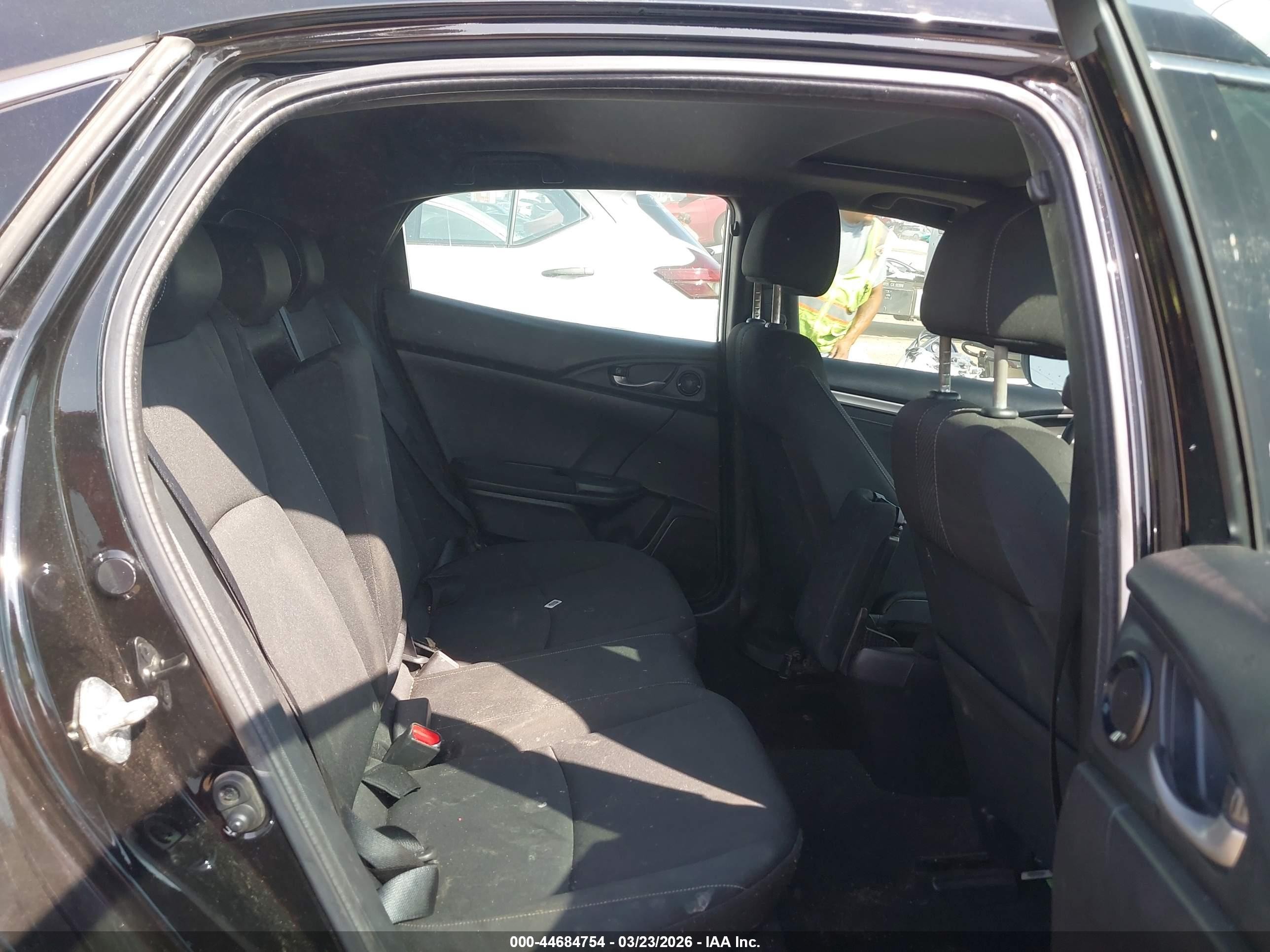 2017 Honda Civic Ex Black vin: SHHFK7H50HU211417