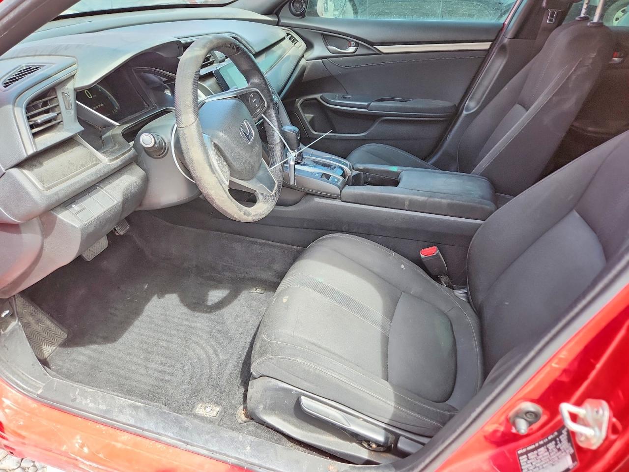 2017 Honda Civic Ex Red vin: SHHFK7H50HU416963