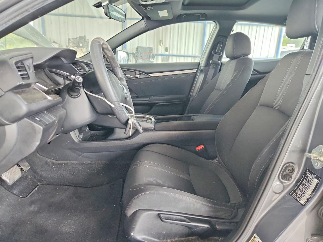 2018 Honda Civic Ex Gray vin: SHHFK7H51JU218009