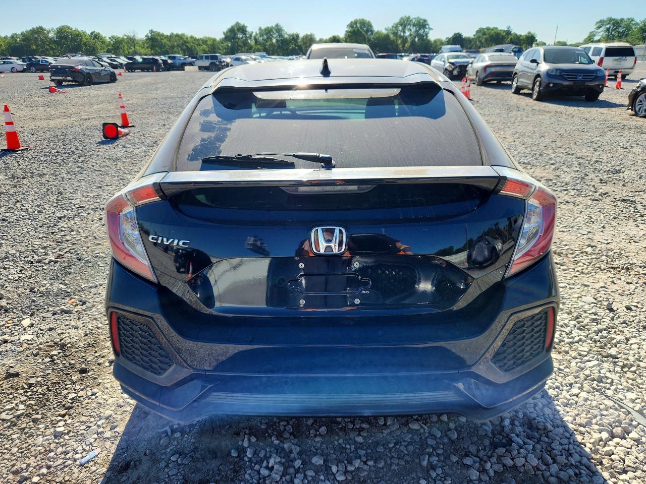 2017 Honda Civic Ex Black vin: SHHFK7H52HU221365