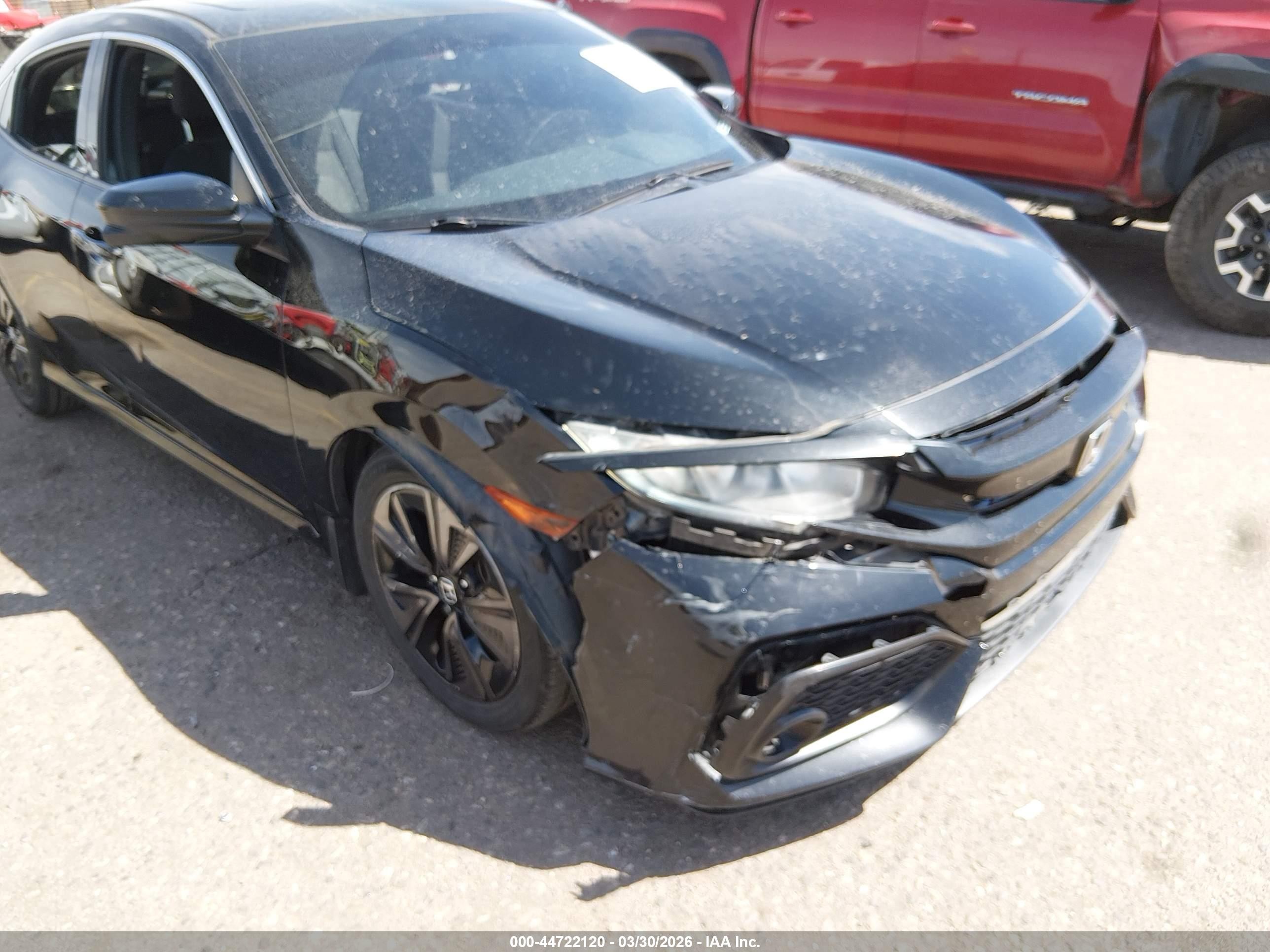 2017 Honda Civic Ex Black vin: SHHFK7H55HU405814