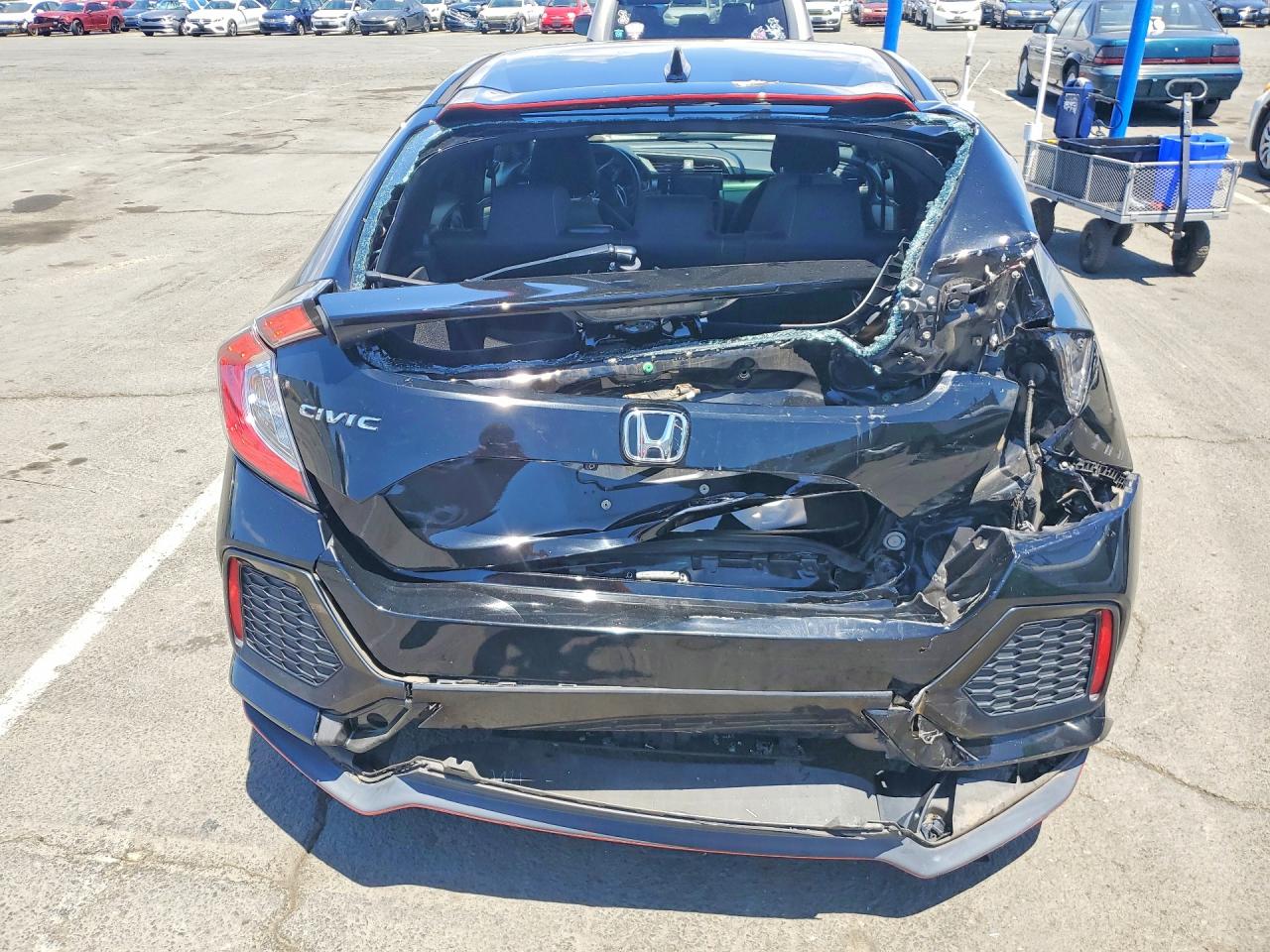 2017 Honda Civic Ex Black vin: SHHFK7H56HU421150