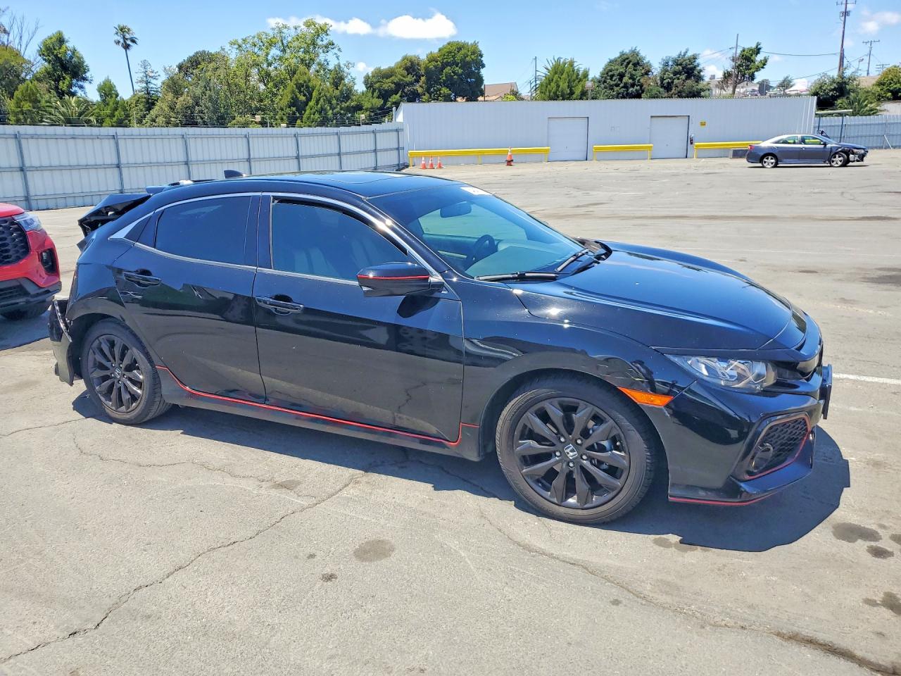 2017 Honda Civic Ex Black vin: SHHFK7H56HU421150