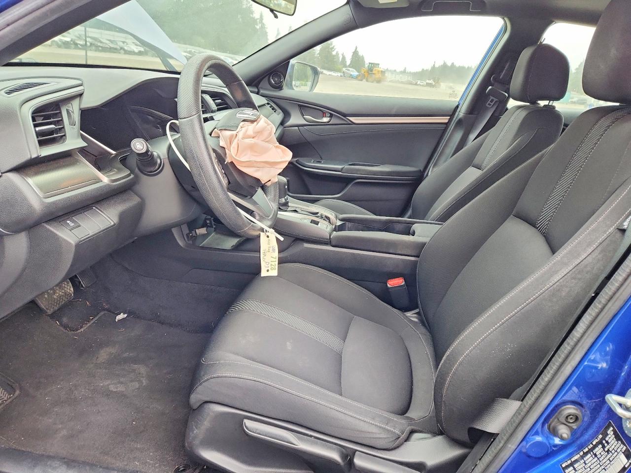2018 Honda Civic Ex Blue vin: SHHFK7H5XJU424929