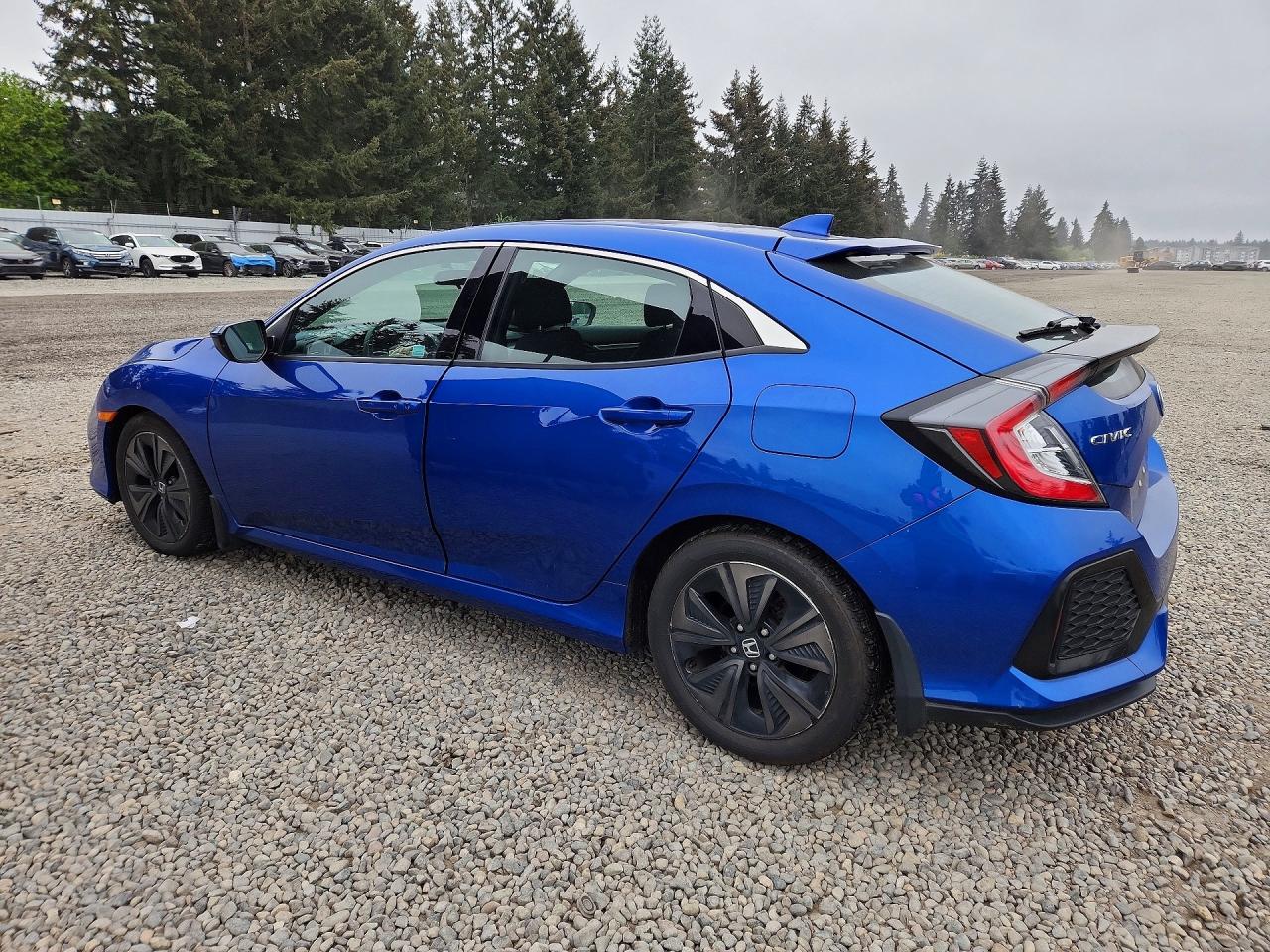 2018 Honda Civic Ex Blue vin: SHHFK7H5XJU424929