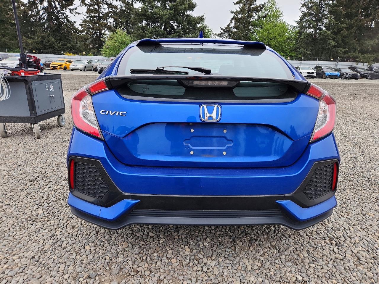 2018 Honda Civic Ex Blue vin: SHHFK7H5XJU424929
