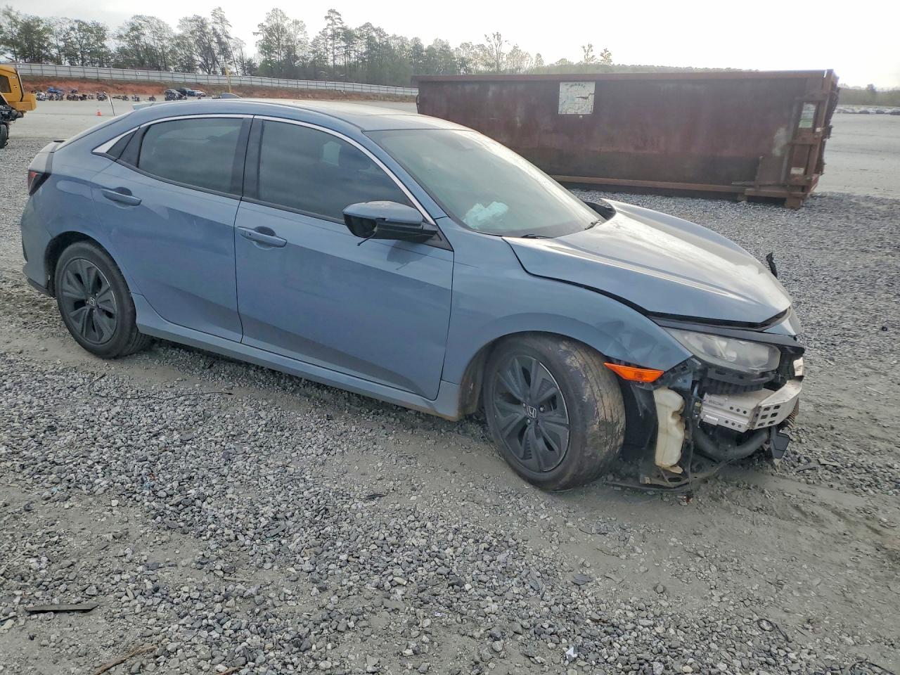 2019 Honda Civic Ex Blue vin: SHHFK7H60KU214639