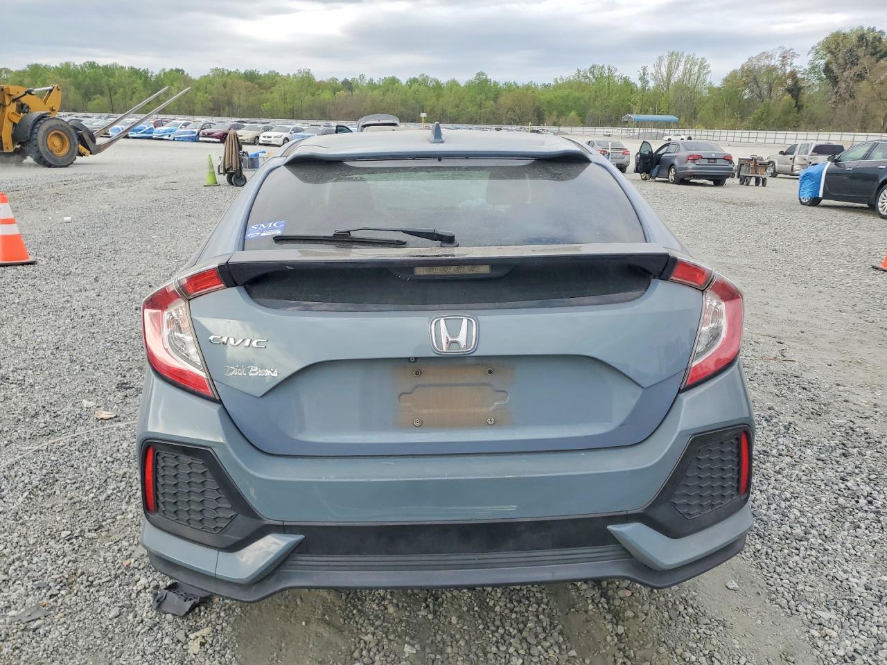 2019 Honda Civic Ex Blue vin: SHHFK7H60KU214639