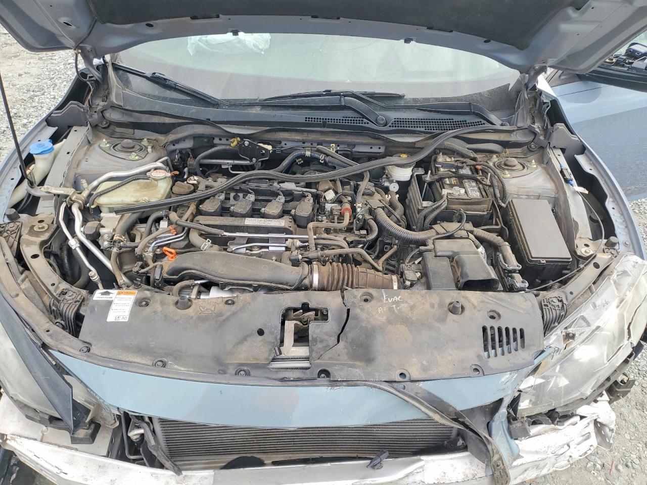 2019 Honda Civic Ex Blue vin: SHHFK7H60KU214639