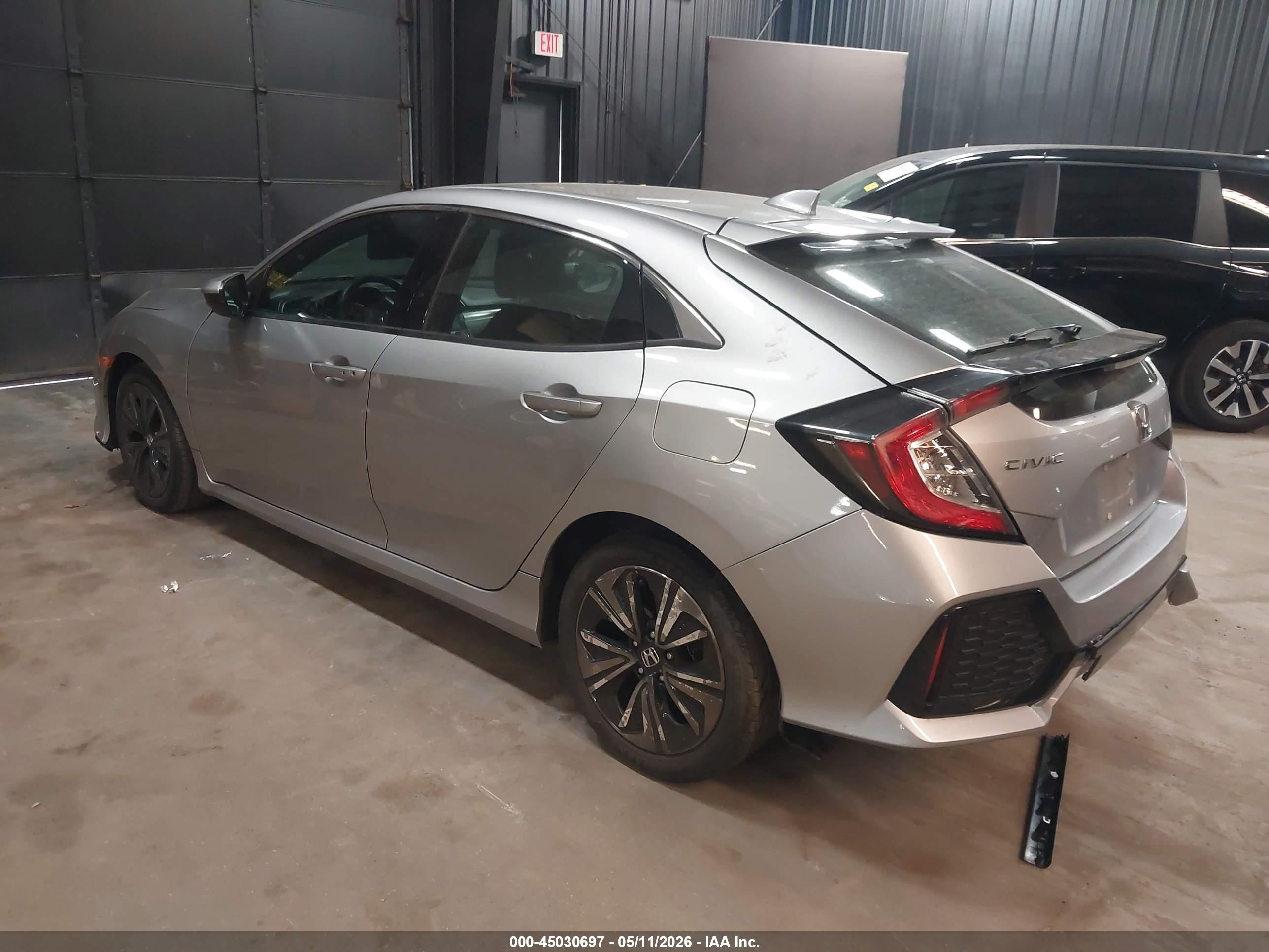 2019 Honda Civic Ex Серебряный vin: SHHFK7H60KU425243