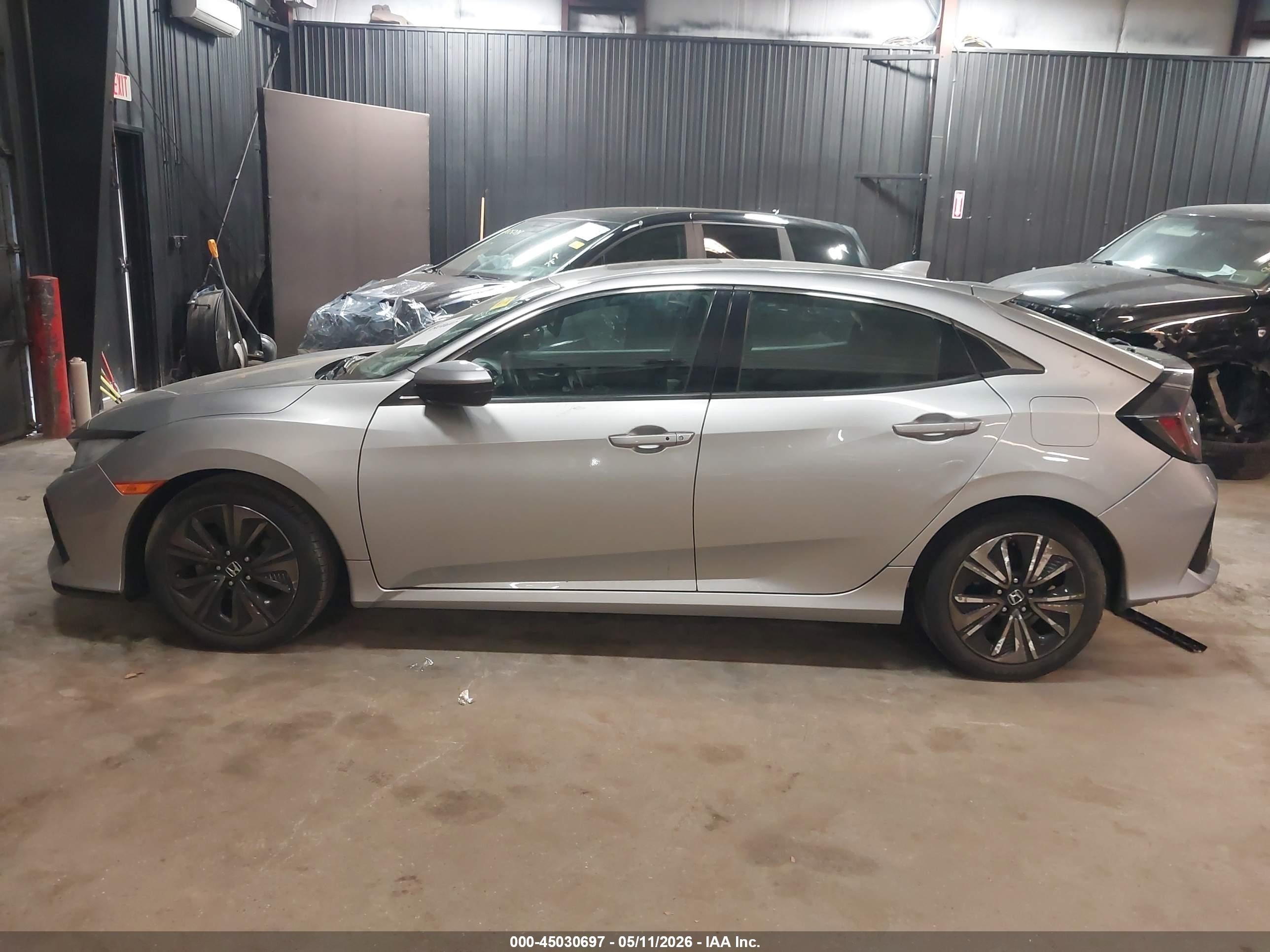2019 Honda Civic Ex Серебряный vin: SHHFK7H60KU425243