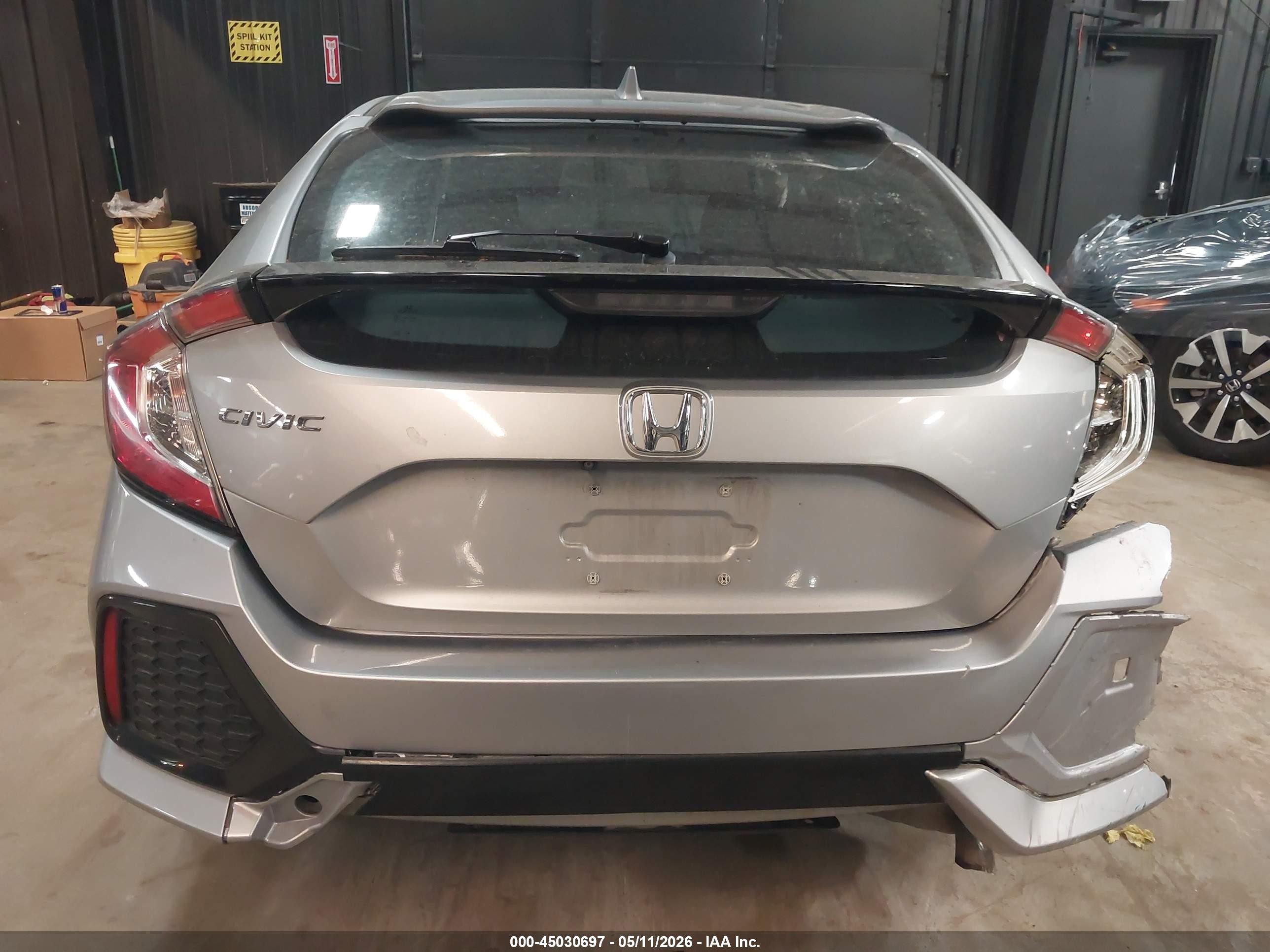 2019 Honda Civic Ex Серебряный vin: SHHFK7H60KU425243