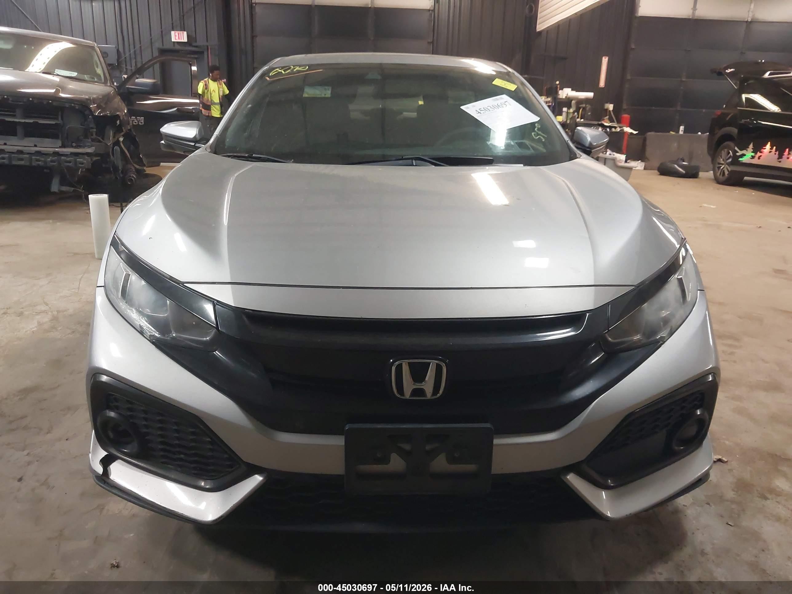 2019 Honda Civic Ex Серебряный vin: SHHFK7H60KU425243