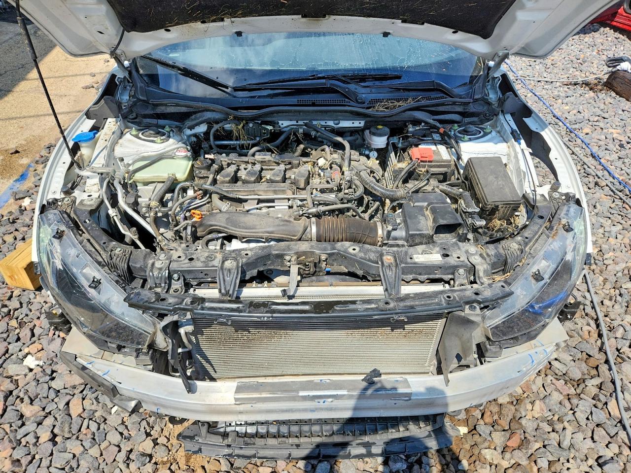 2021 Honda Civic Ex White vin: SHHFK7H60MU212179