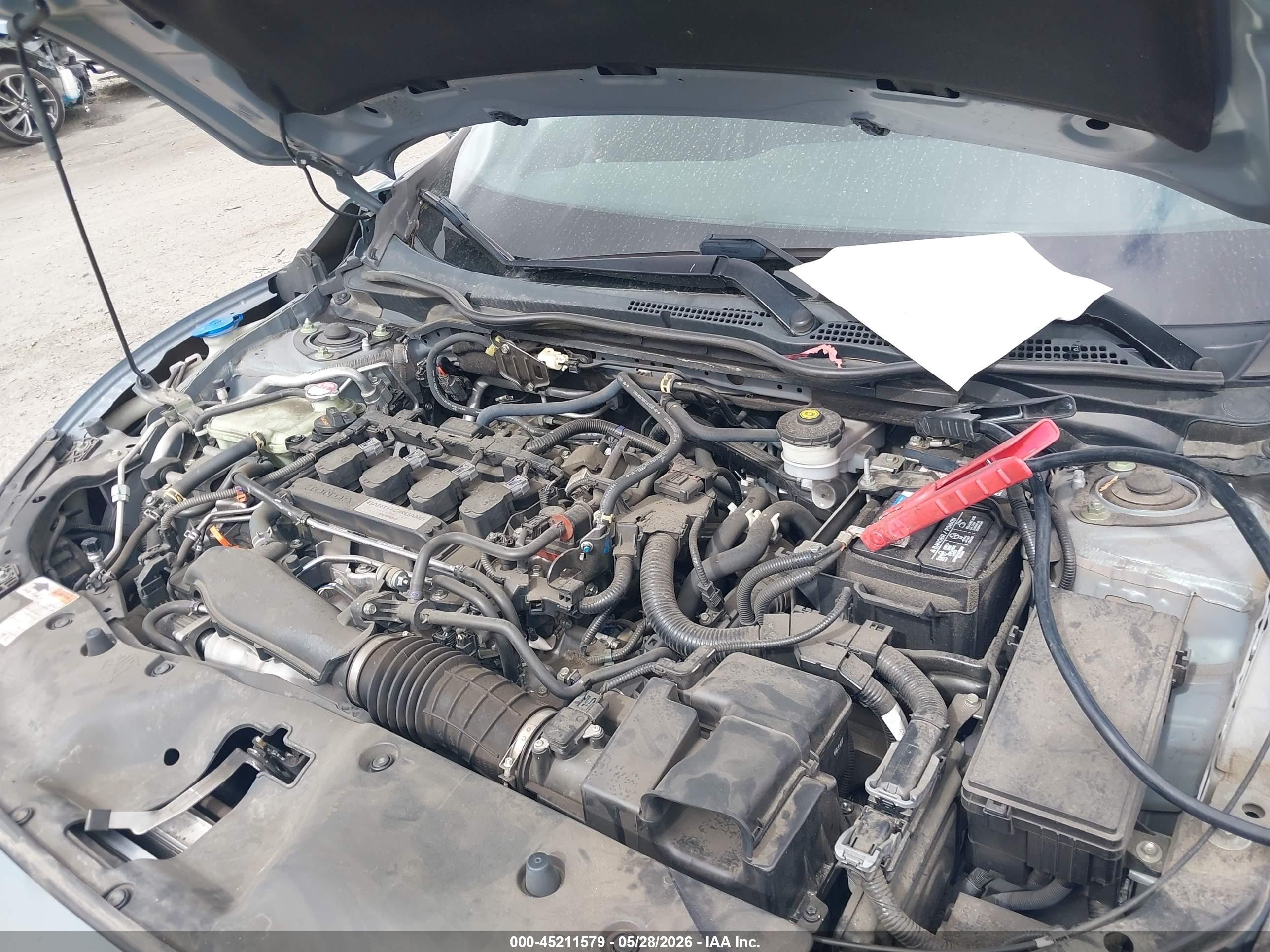 2019 Honda Civic Ex Серый vin: SHHFK7H61KU423615