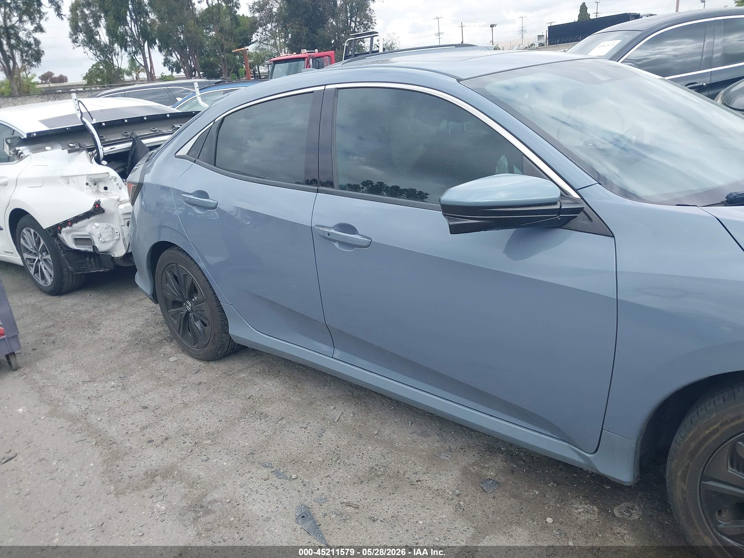 2019 Honda Civic Ex Серый vin: SHHFK7H61KU423615