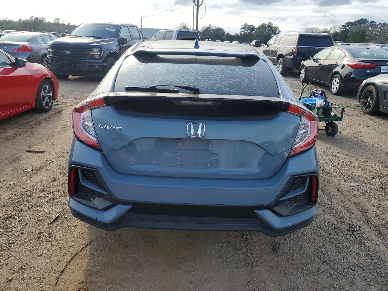 2021 Honda Civic Ex Gray vin: SHHFK7H61MU206357