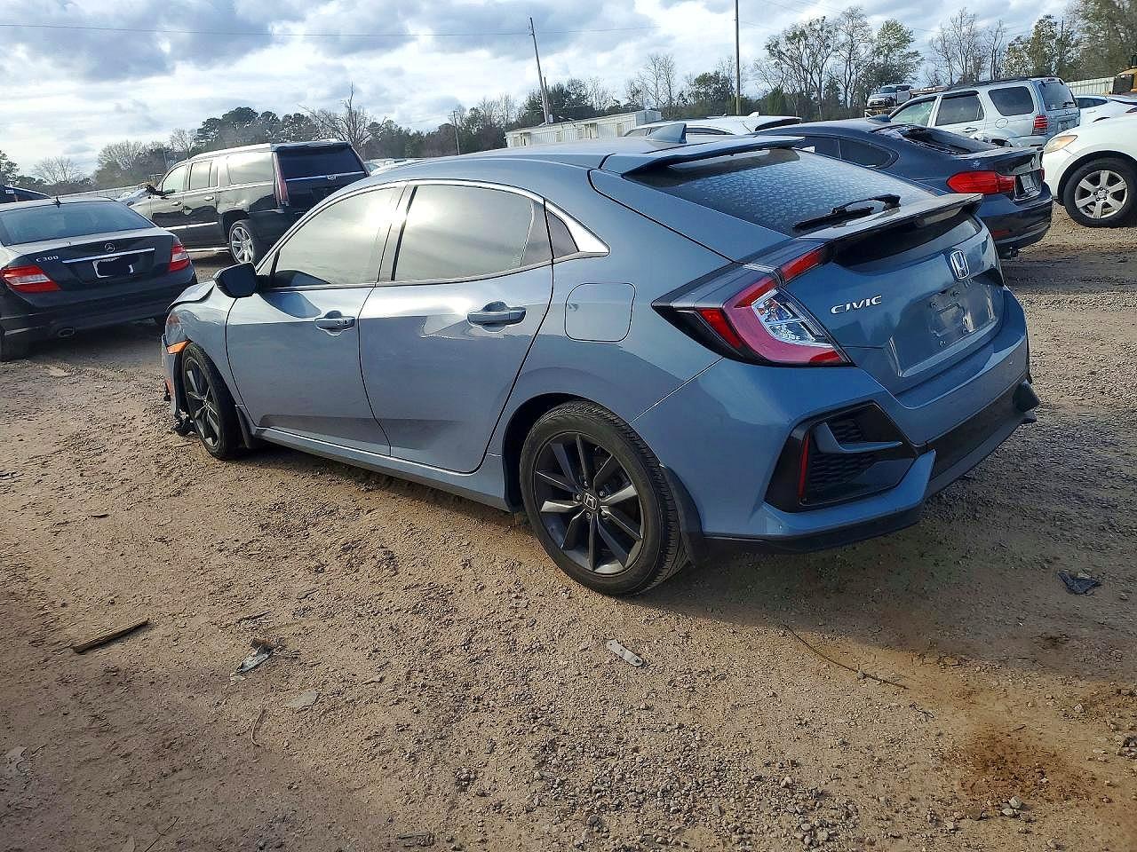 2021 Honda Civic Ex Gray vin: SHHFK7H61MU206357