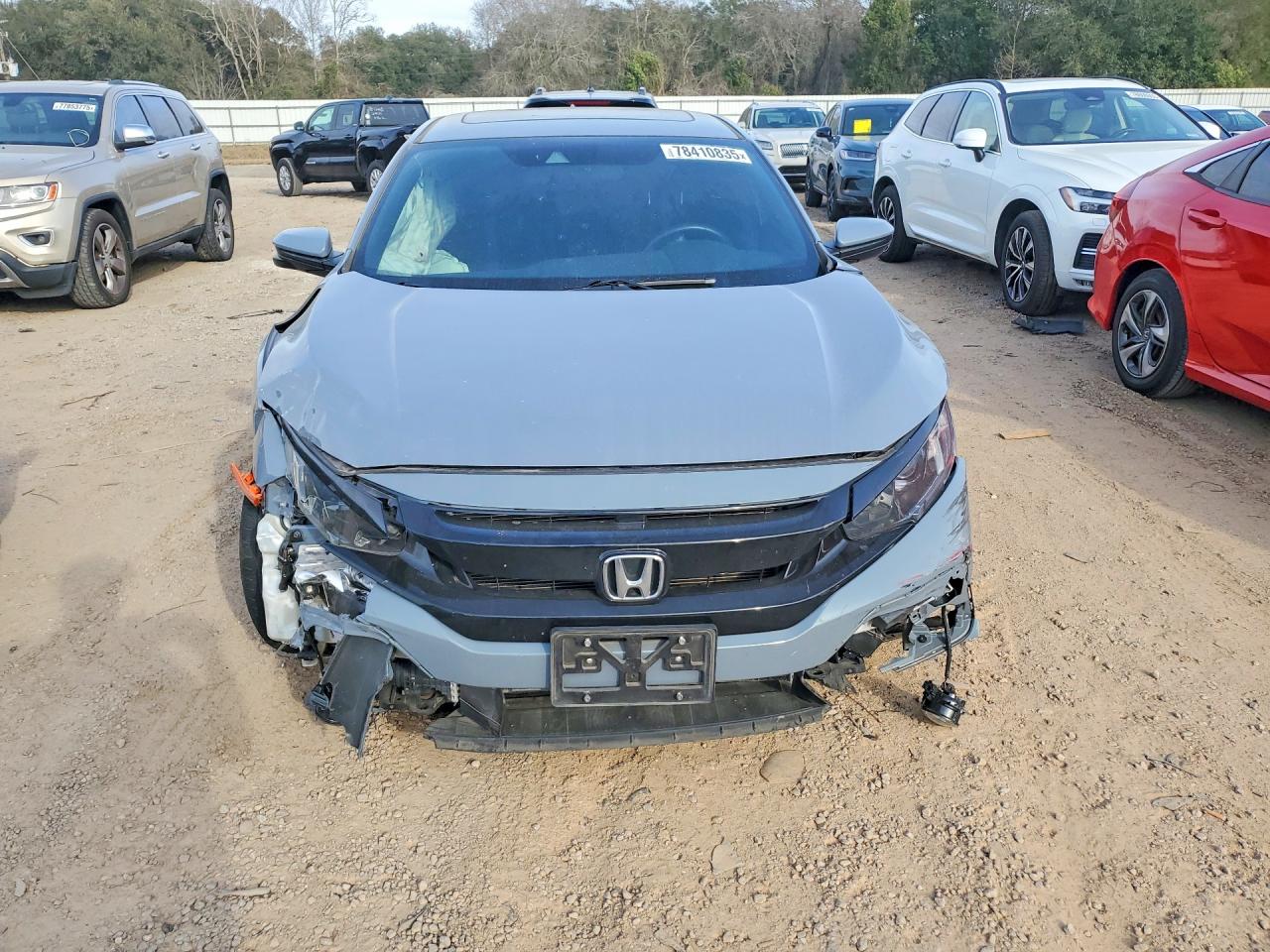 2021 Honda Civic Ex Gray vin: SHHFK7H61MU206357
