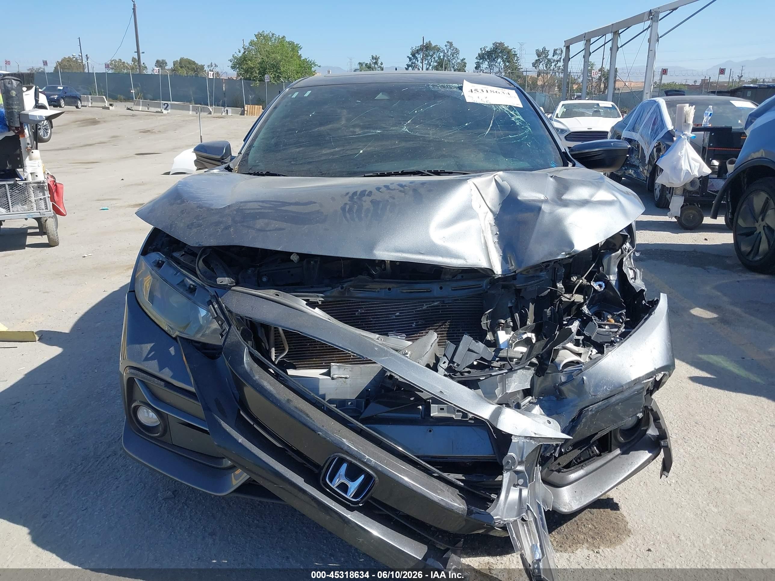 2021 Honda Civic Ex Gray vin: SHHFK7H61MU403321