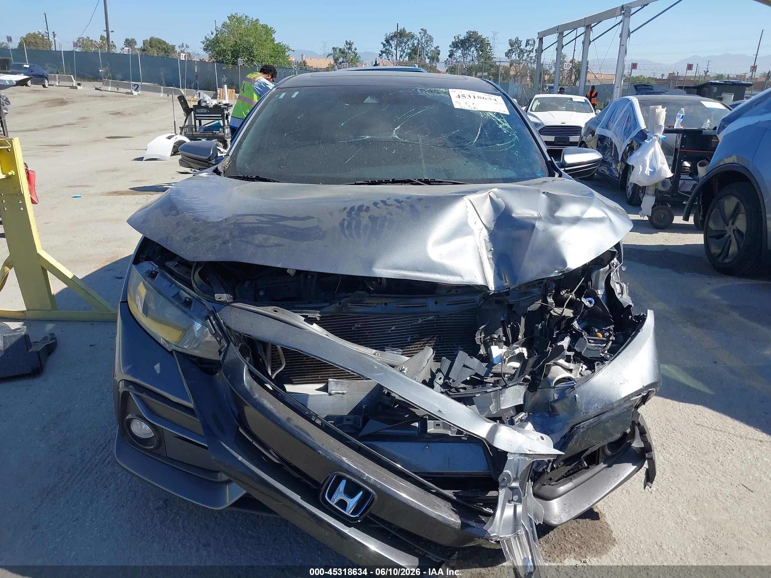 2021 Honda Civic Ex Gray vin: SHHFK7H61MU403321
