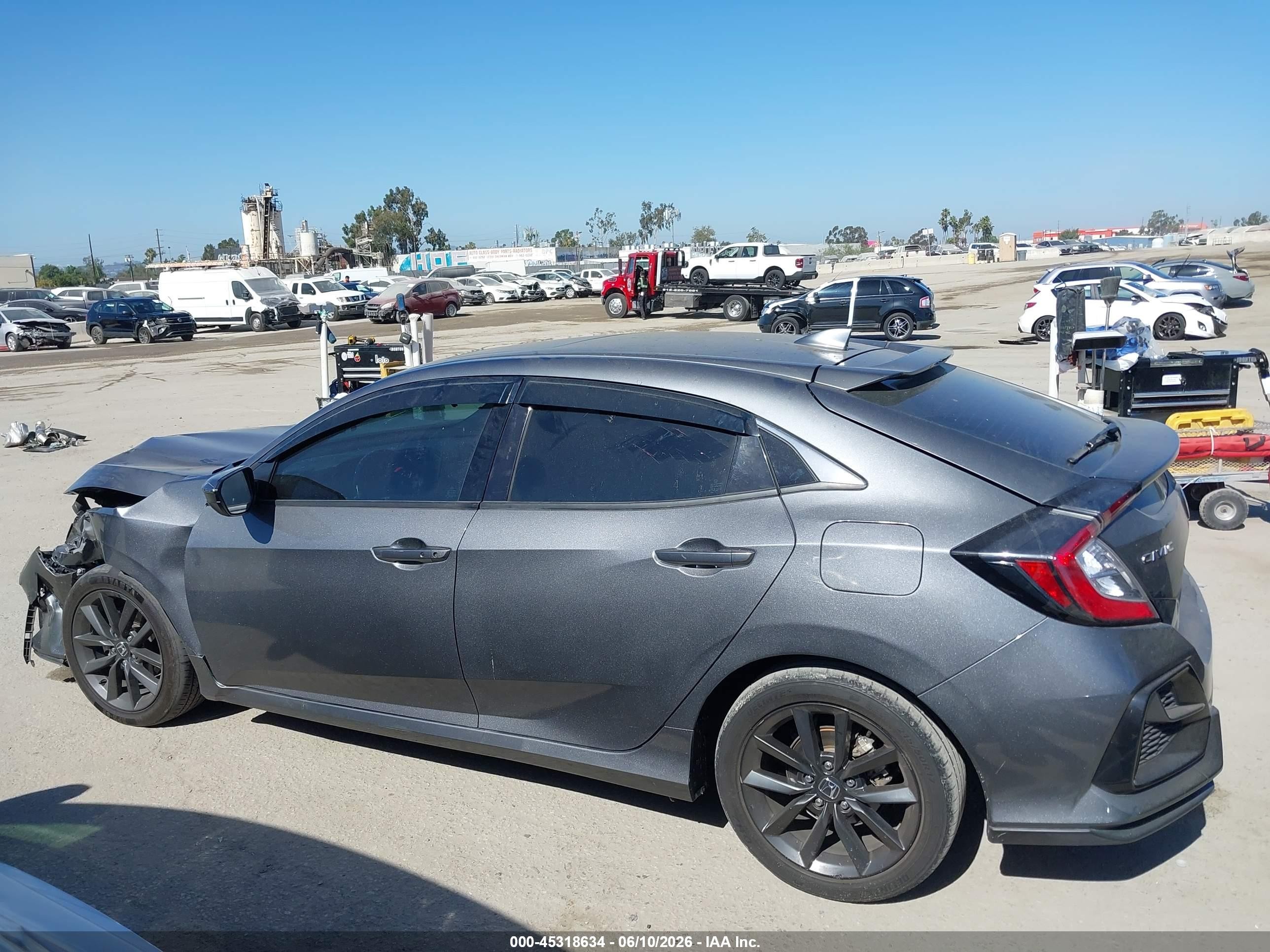 2021 Honda Civic Ex Gray vin: SHHFK7H61MU403321