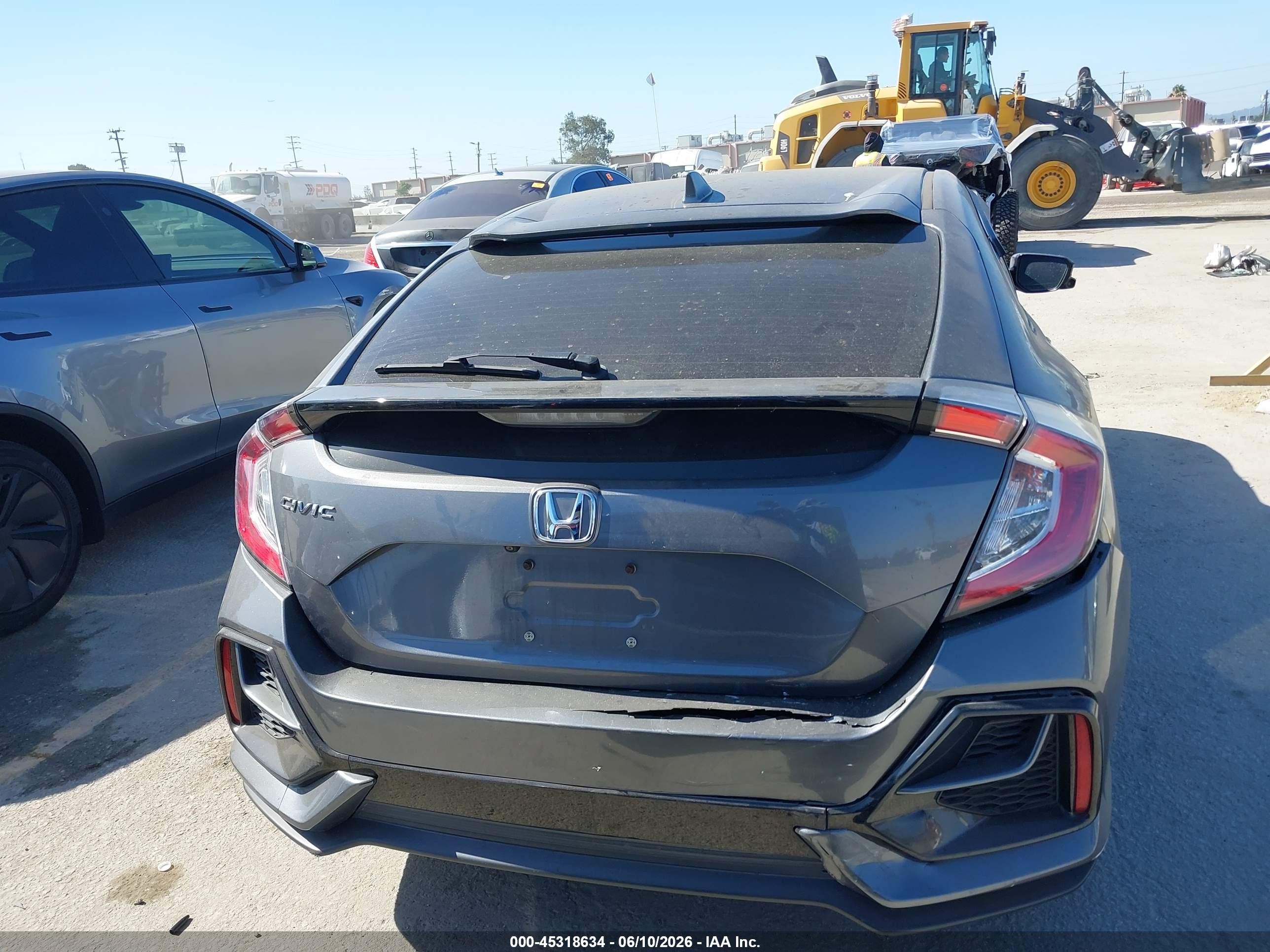 2021 Honda Civic Ex Gray vin: SHHFK7H61MU403321