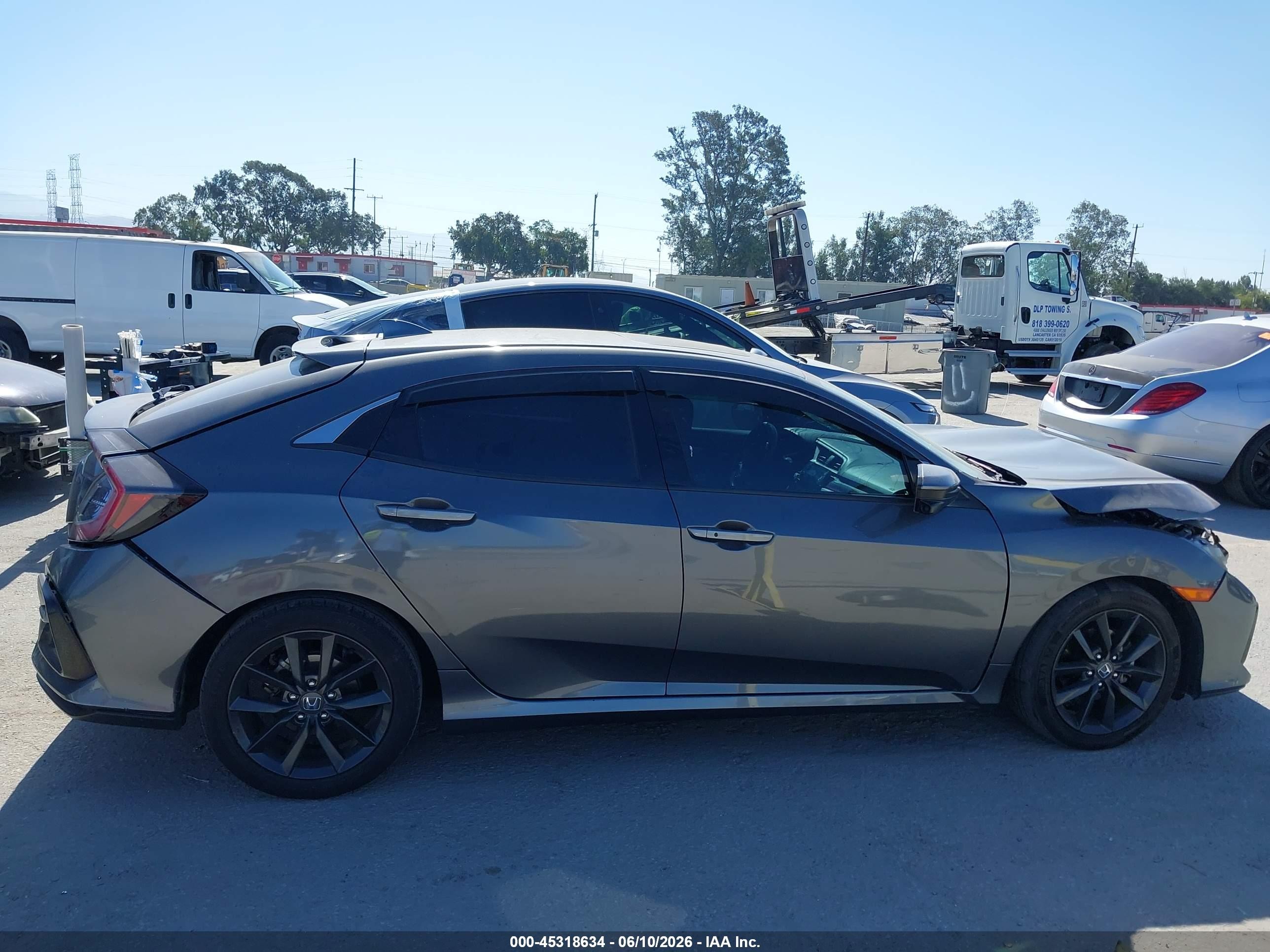 2021 Honda Civic Ex Gray vin: SHHFK7H61MU403321