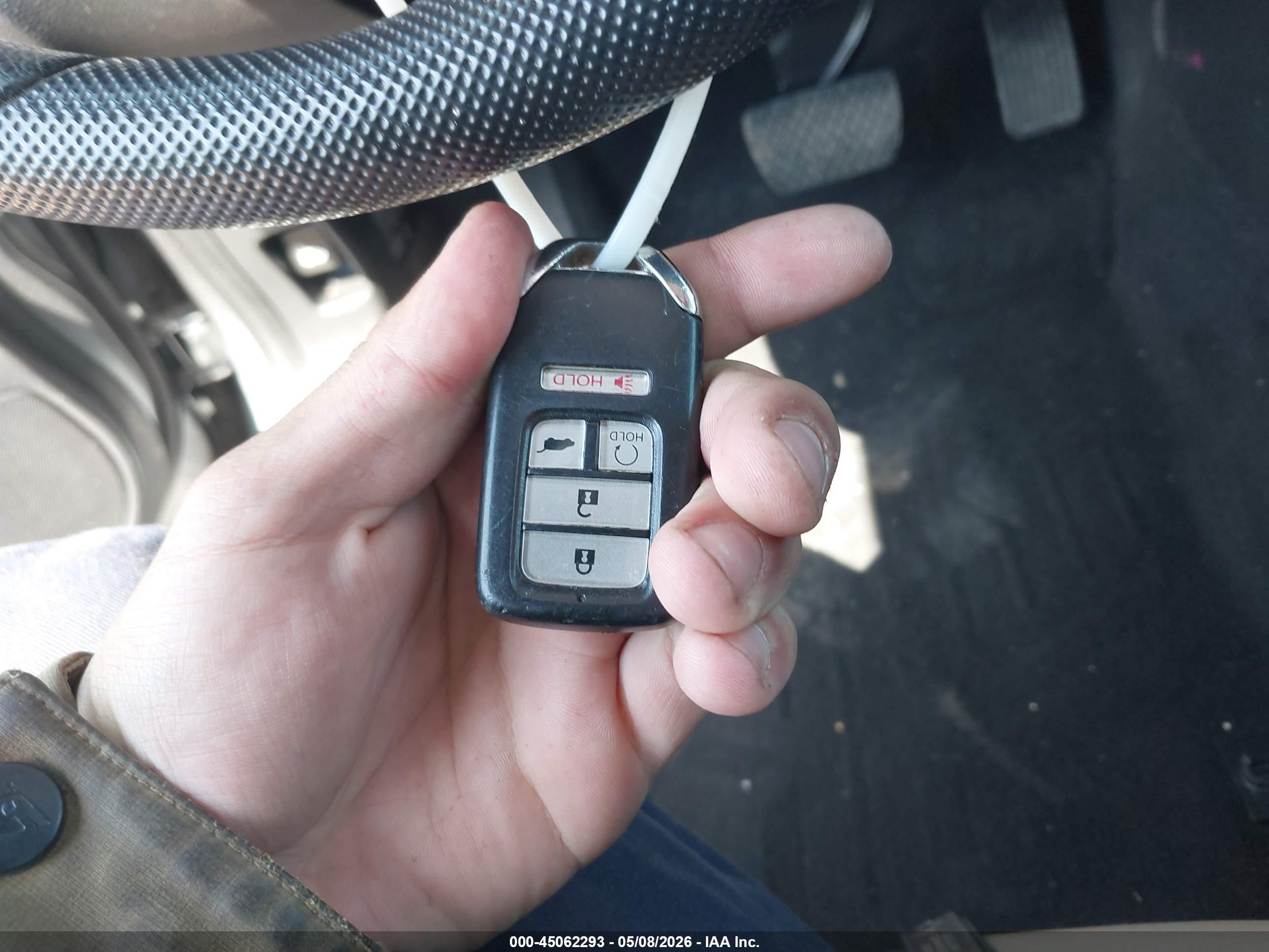 2019 Honda Civic Ex Черный vin: SHHFK7H62KU402322