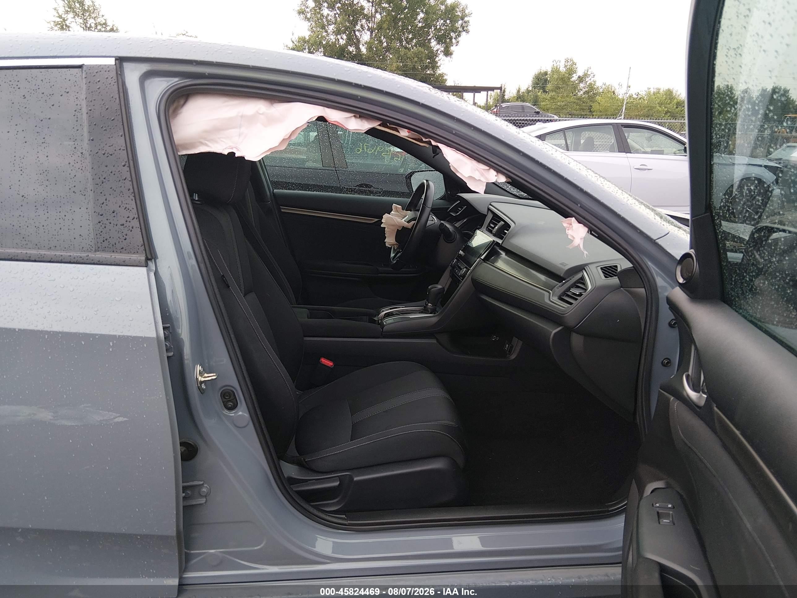 2021 Honda Civic Ex Gray vin: SHHFK7H62MU214029